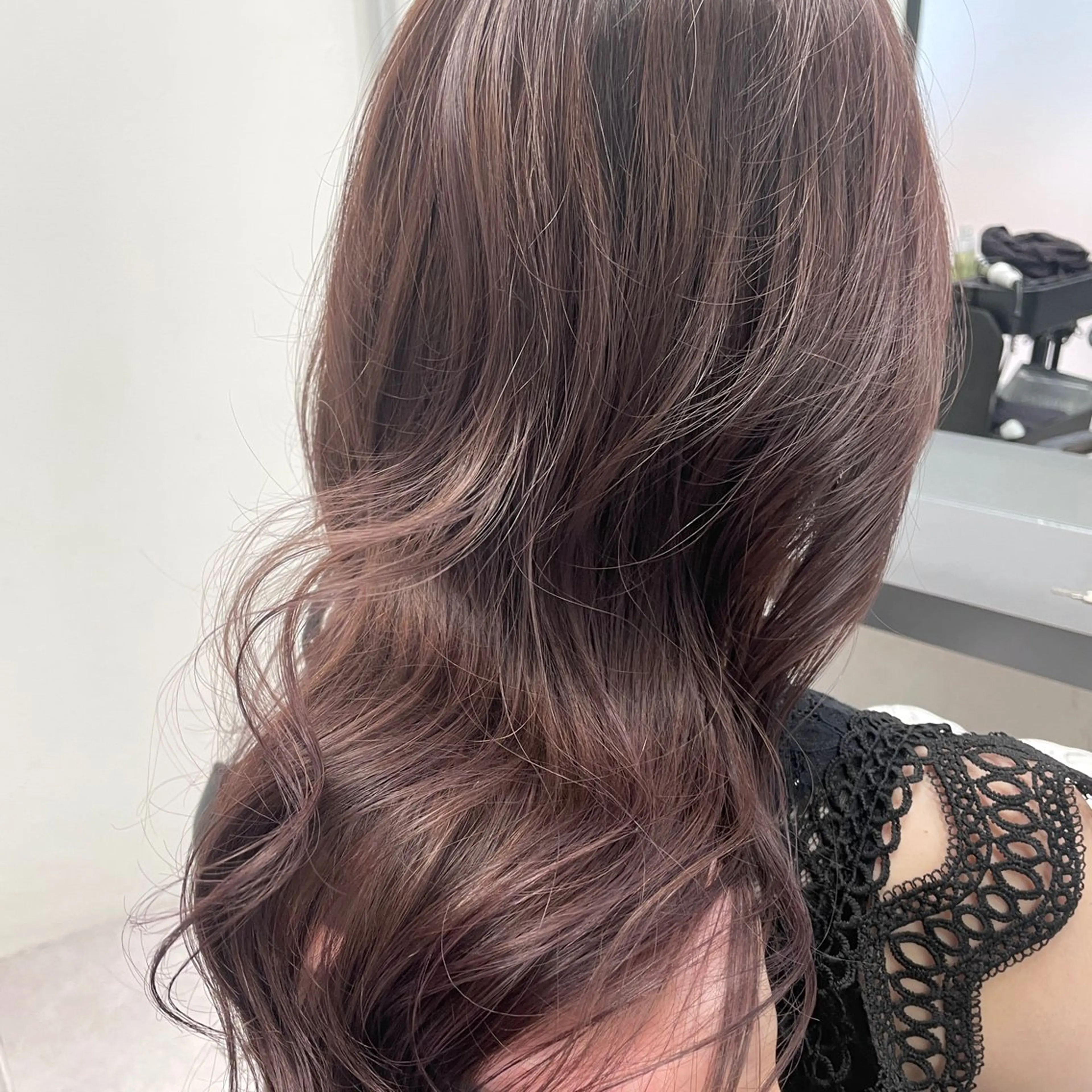 ロング カラー ヘアカラー トリートメント DX SHARE SALON所属・matka白髪ぼかし 大人ヘア/KEIKOのヘアスタイル