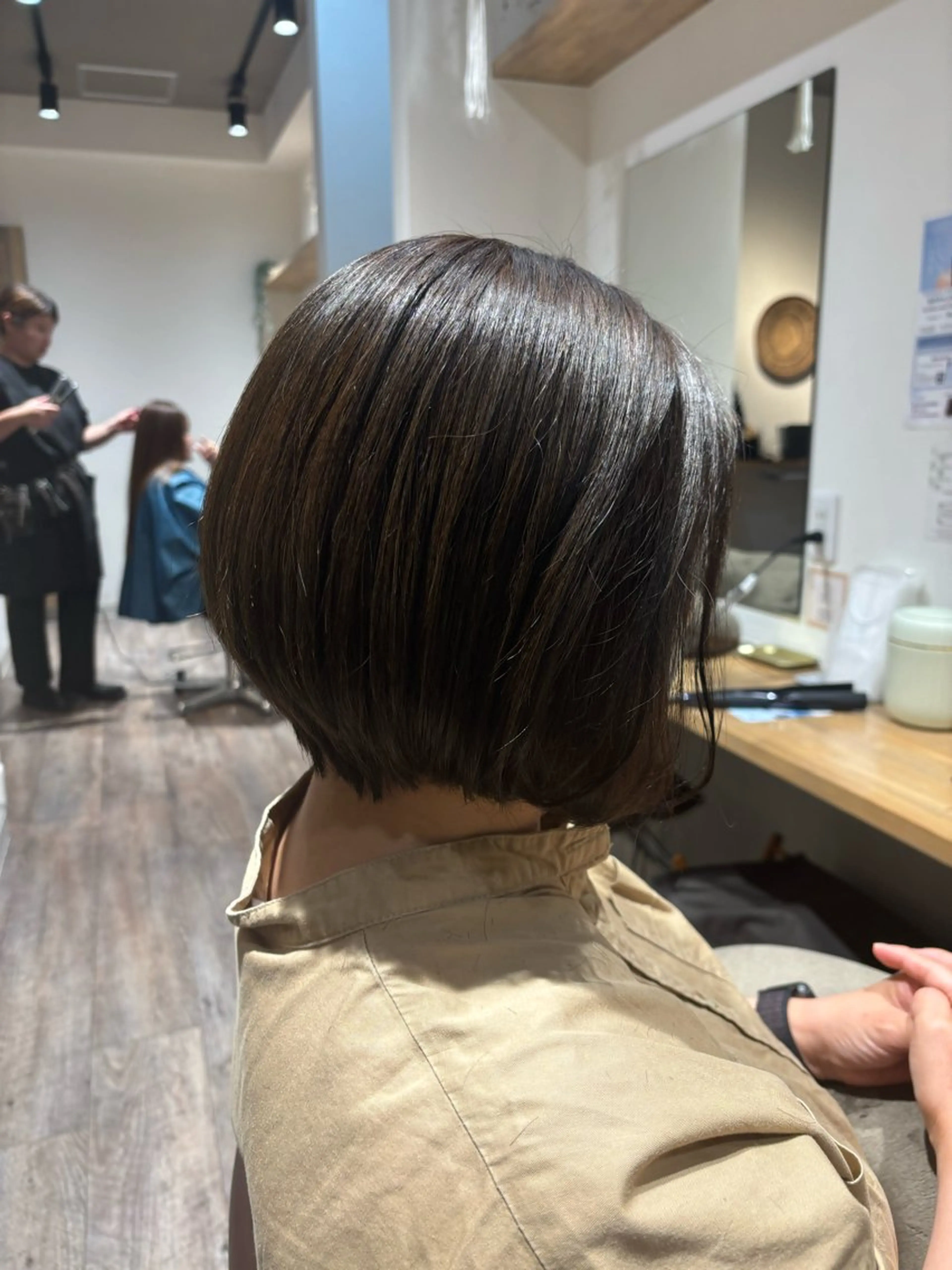 ショート カット ヘアカラー トリートメント マツムラ ミサキのヘアスタイル