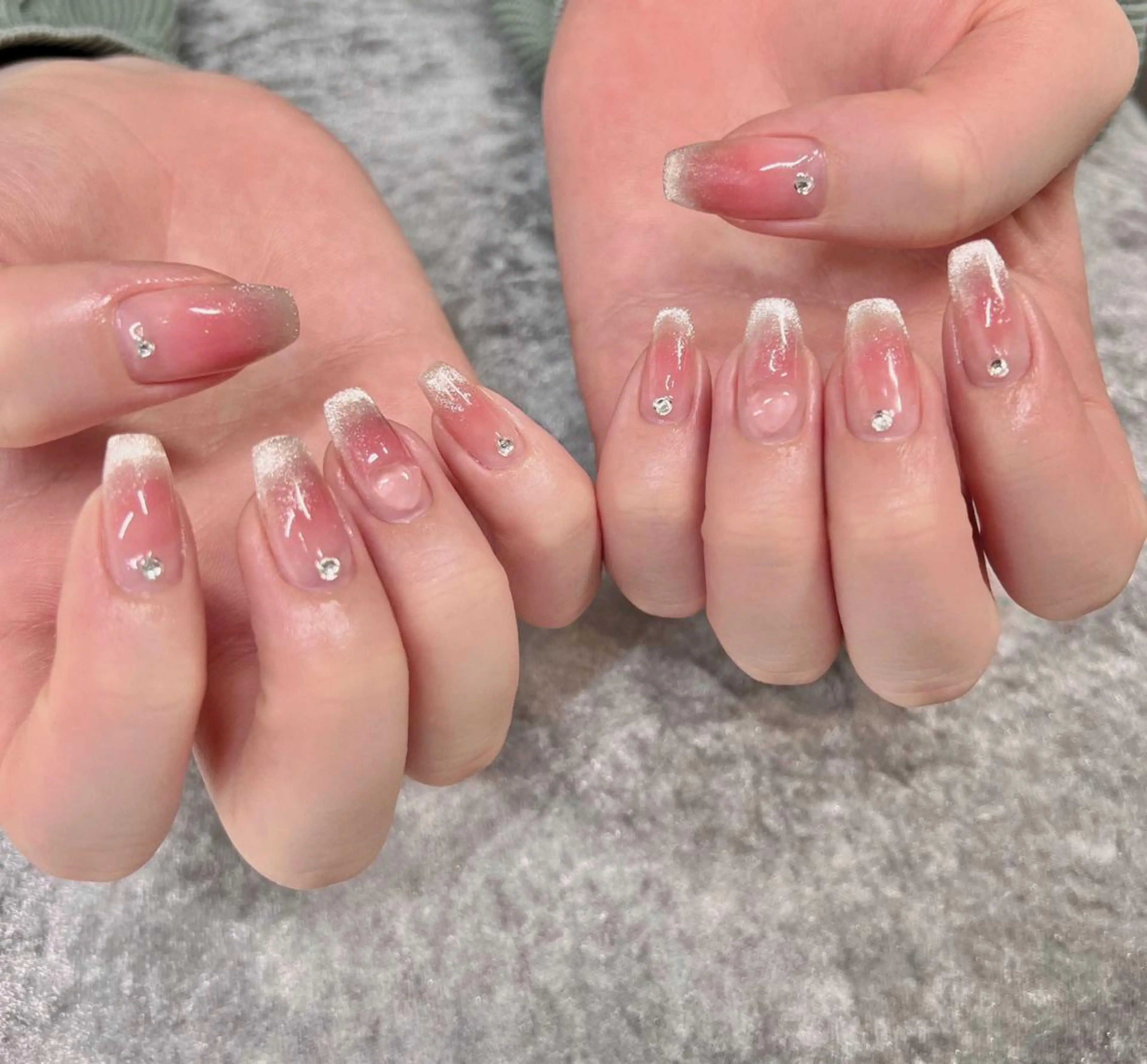 セミロング ネイル マツエク・マツパ ハンドネイル REVIA_nail maiのネイルデザイン
