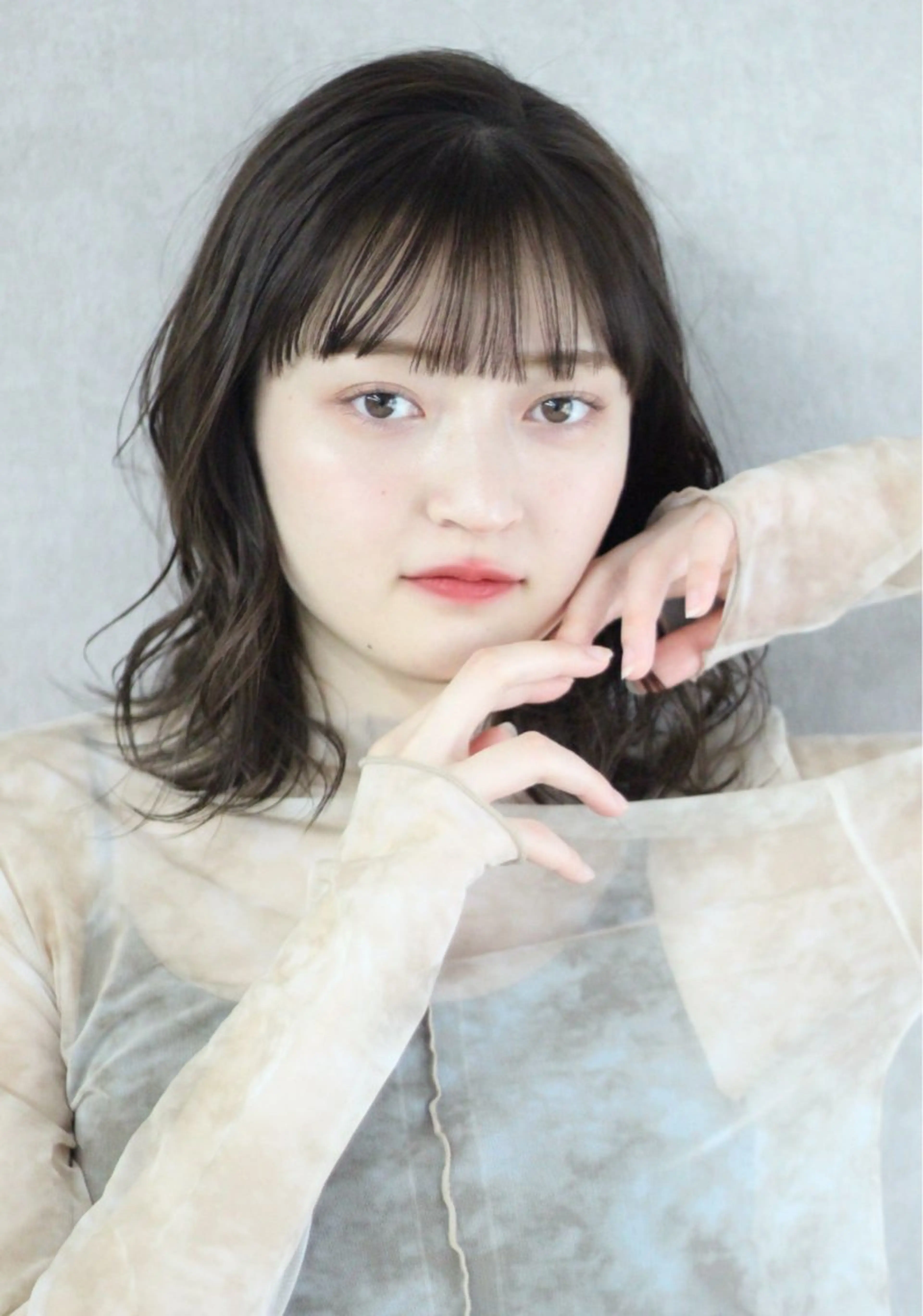 ミディアム ヘアカラー トリートメント doorwhite 🎀Kannaのヘアスタイル