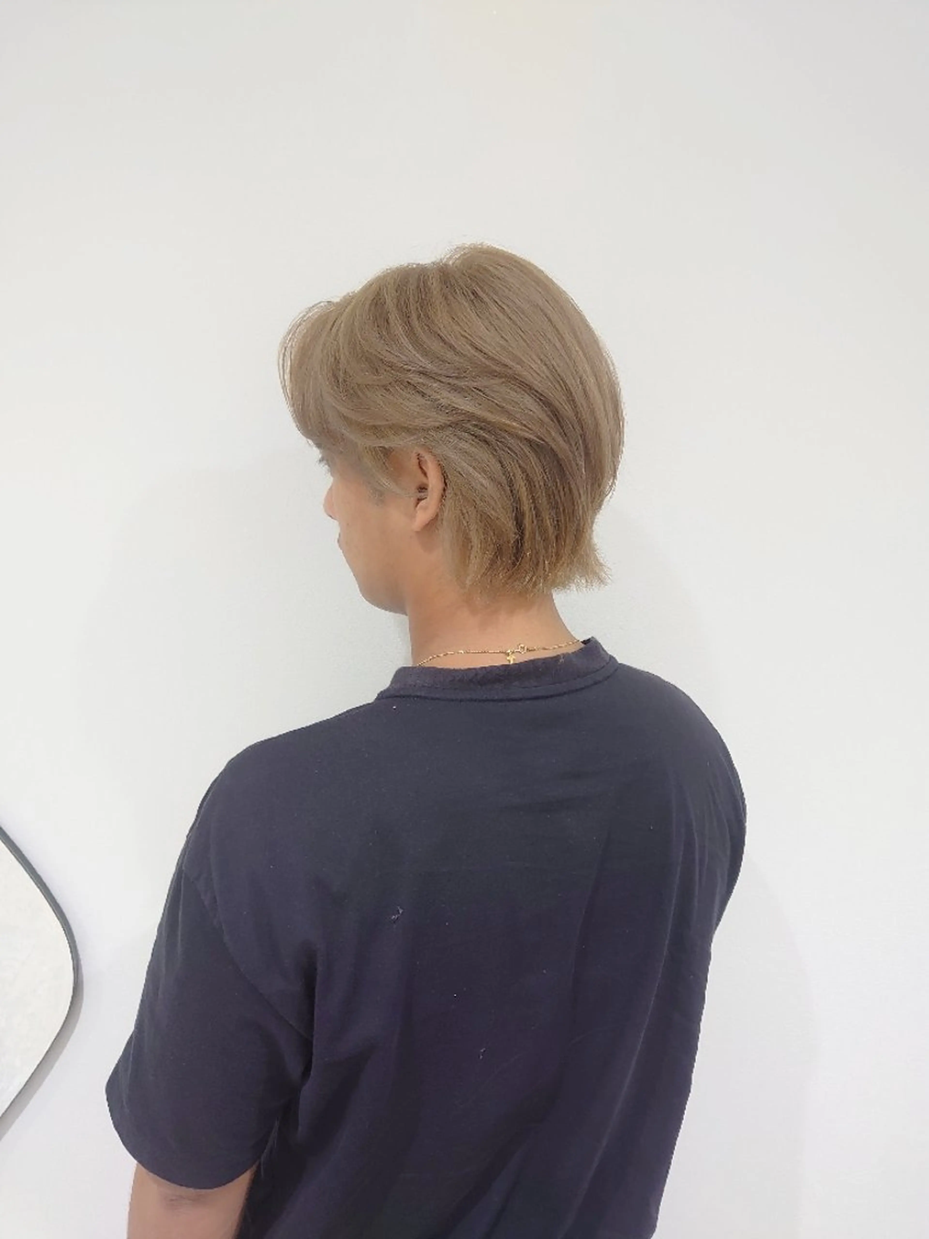 ショート メンズ カラー カット ヘアカラー E Komo hair所属・Wow❕E Komo hair 永井一輝のヘアスタイル