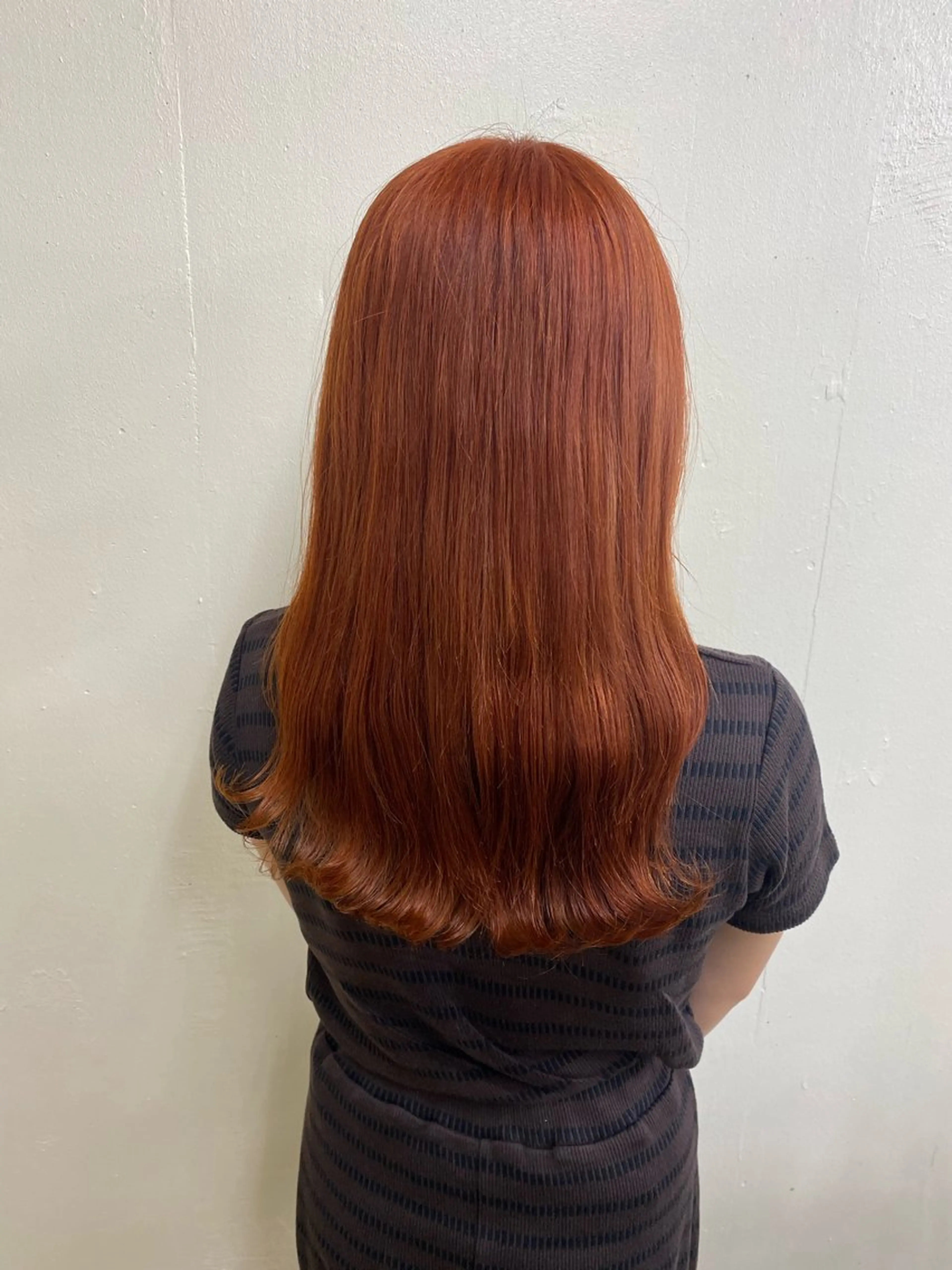 カラー 暖色カラー/オレンジ 🧡のんのヘアスタイル