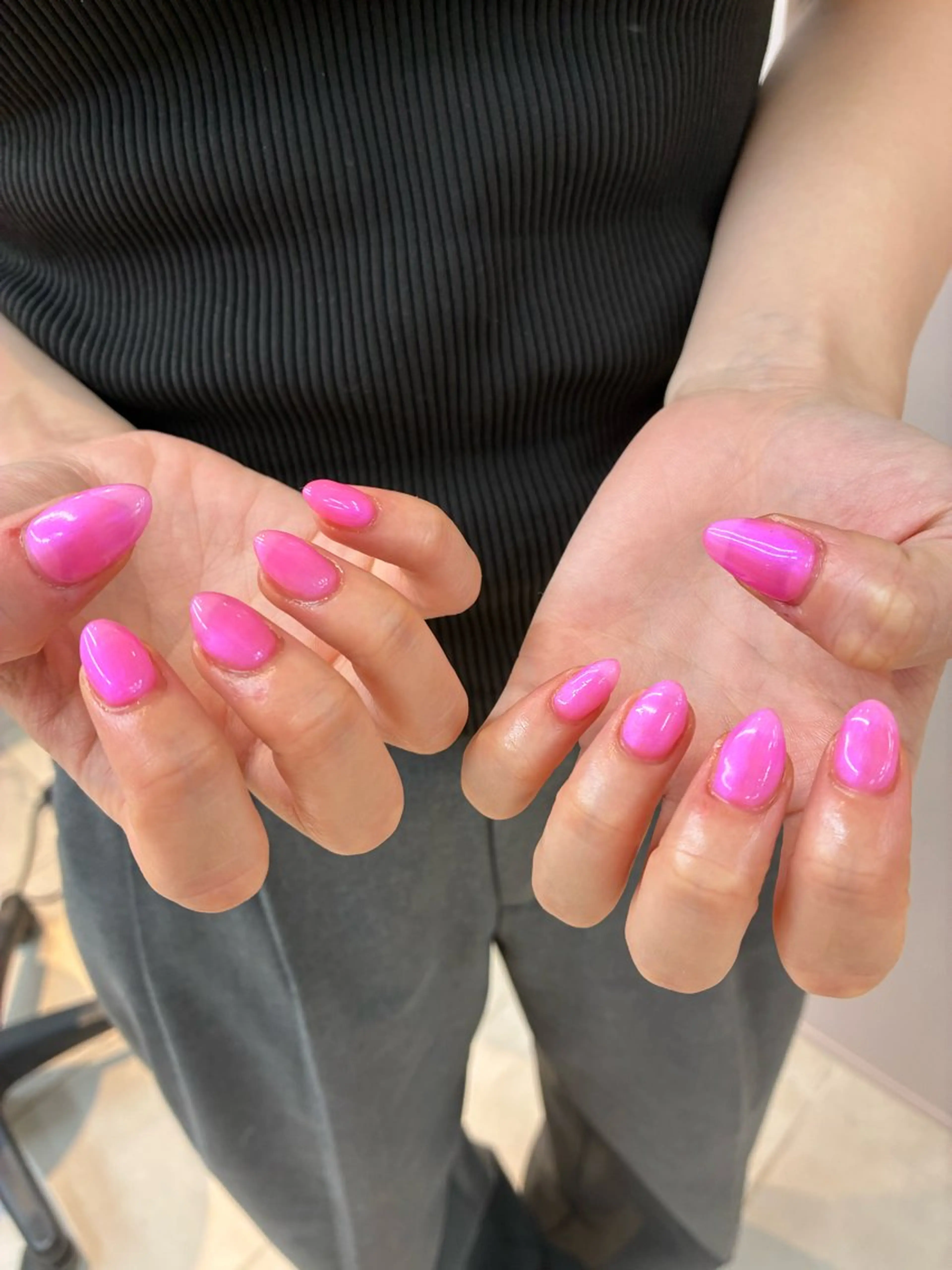 ネイル ピンク moeka nail9のネイルデザイン