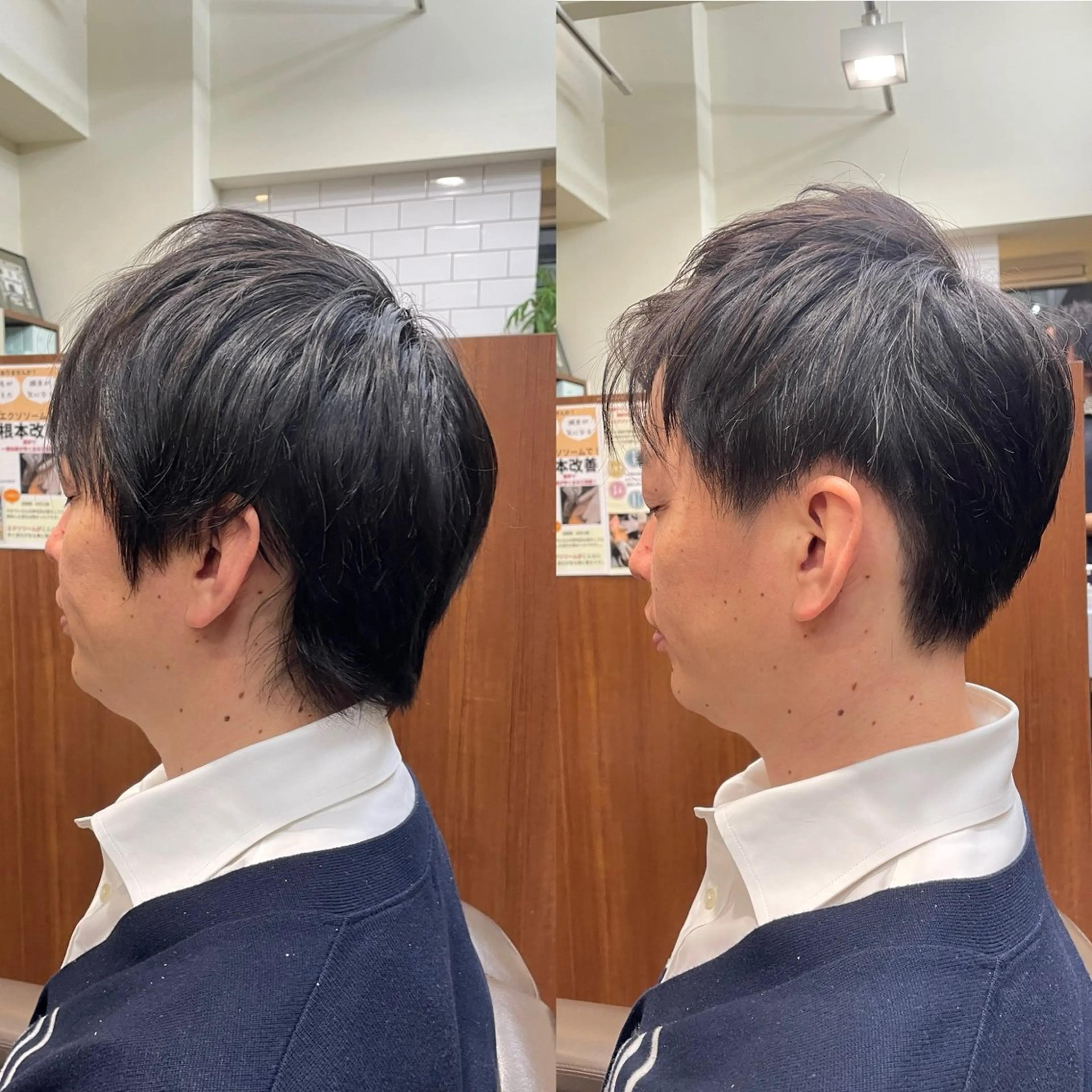 ショート メンズ トレサンパ所属・💈トレサンパ 💈金山駅✂︎愛実のヘアスタイル