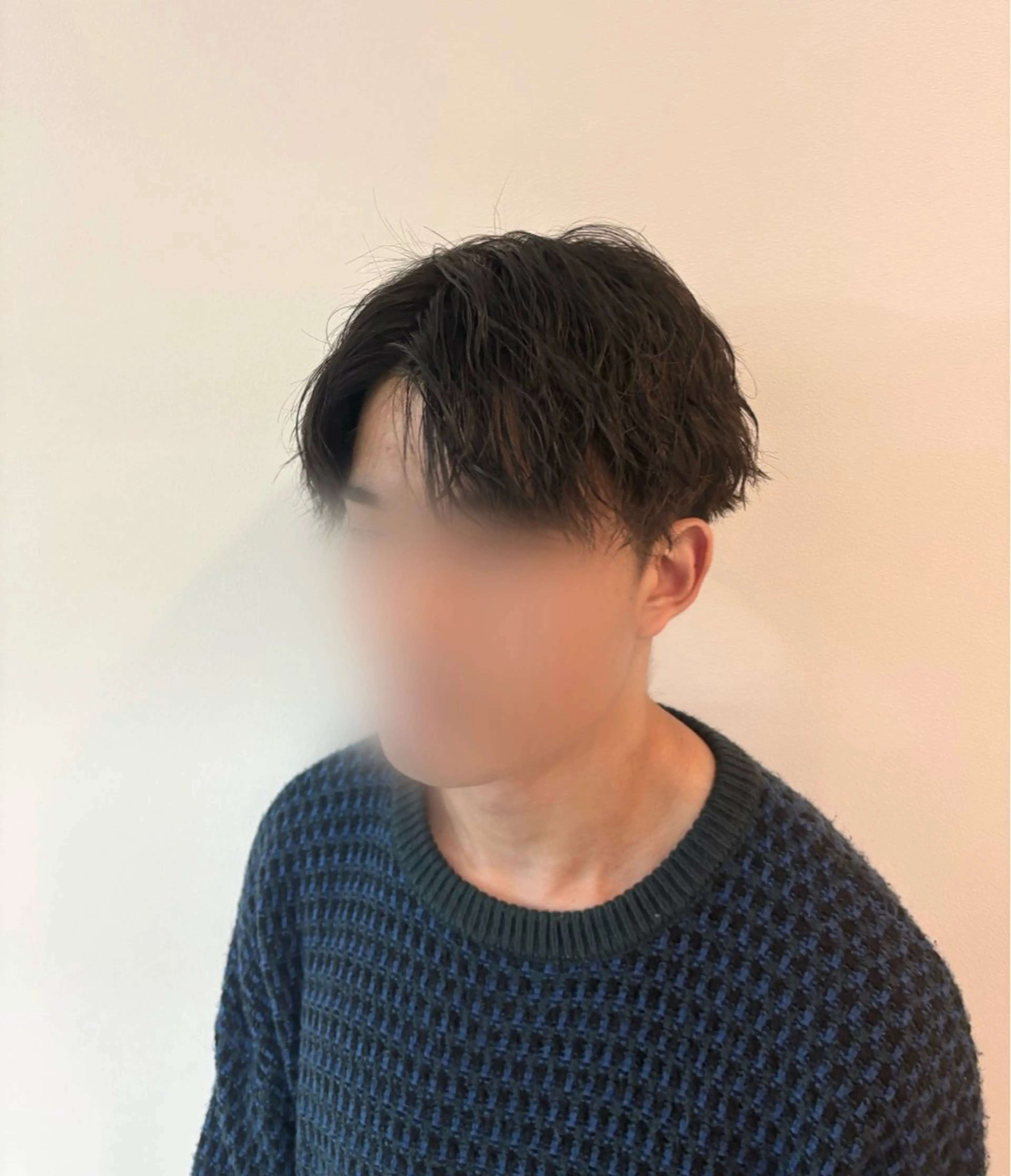 パーマ メンズ ⋆˚ʚɞ0円パーマ モデル／佐藤菜々美のヘアスタイル