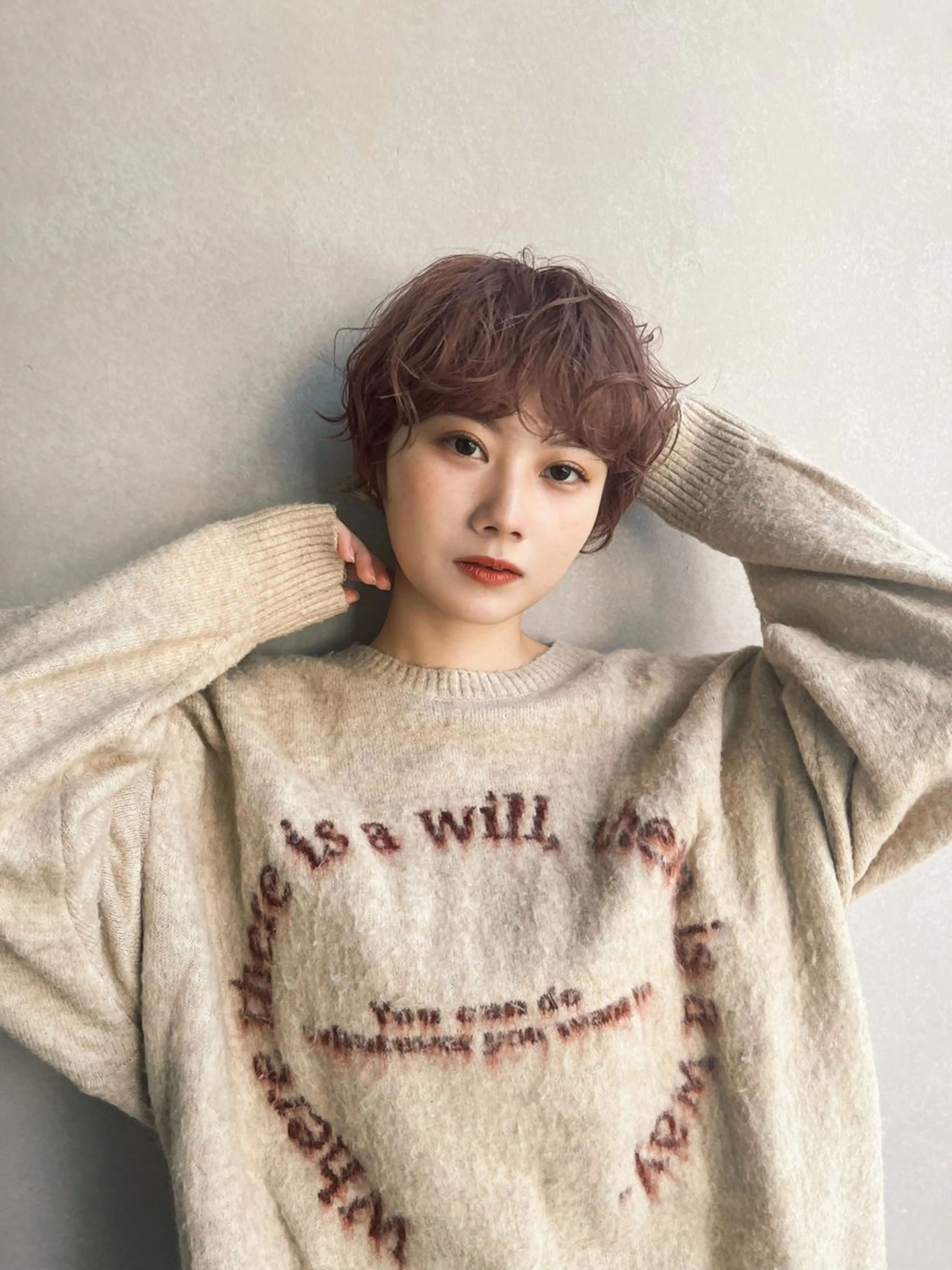 ショート パーマ カット パーマ Mon/ショート/パ ーマのヘアスタイル