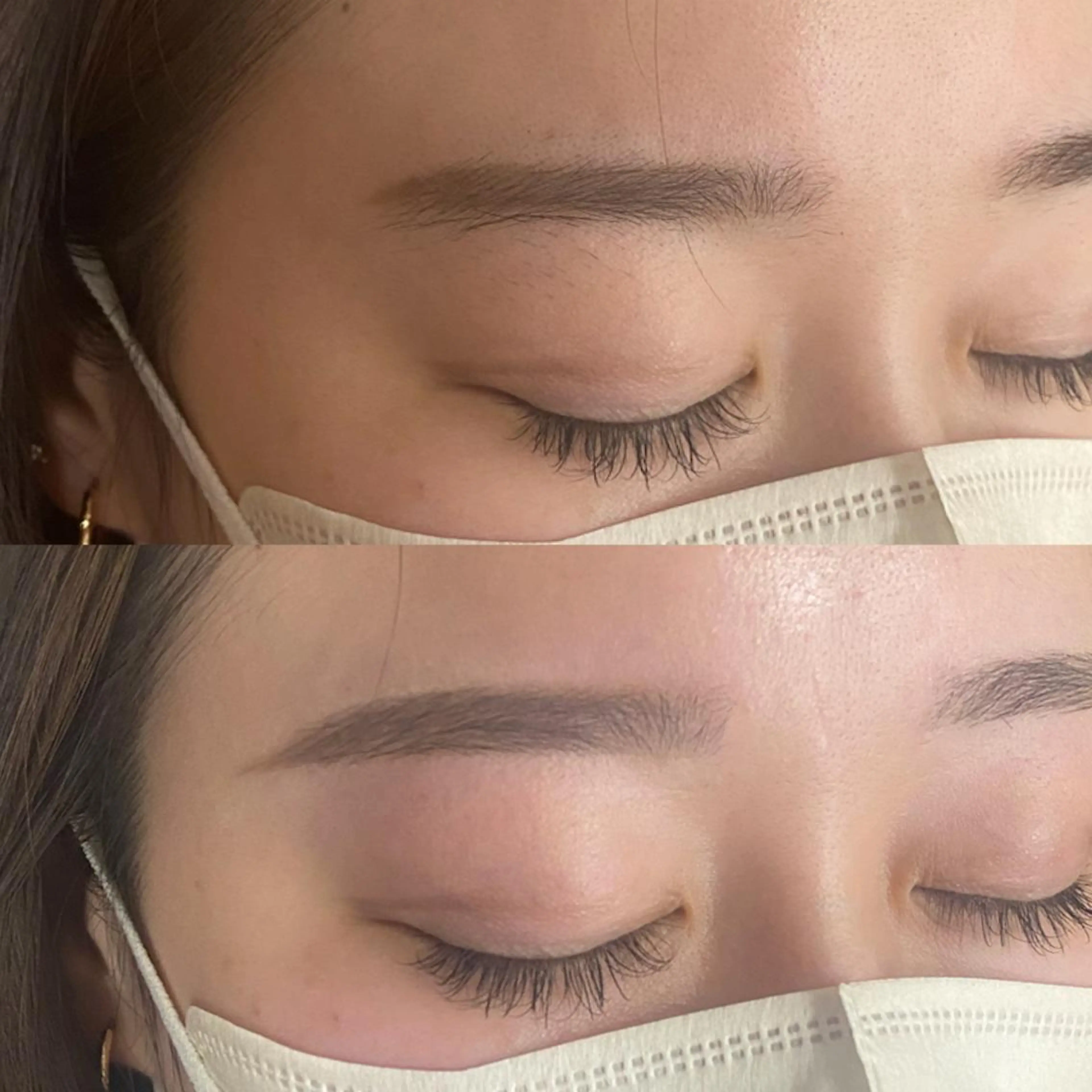 アイブロウ 北林 佳乃のヘアスタイル