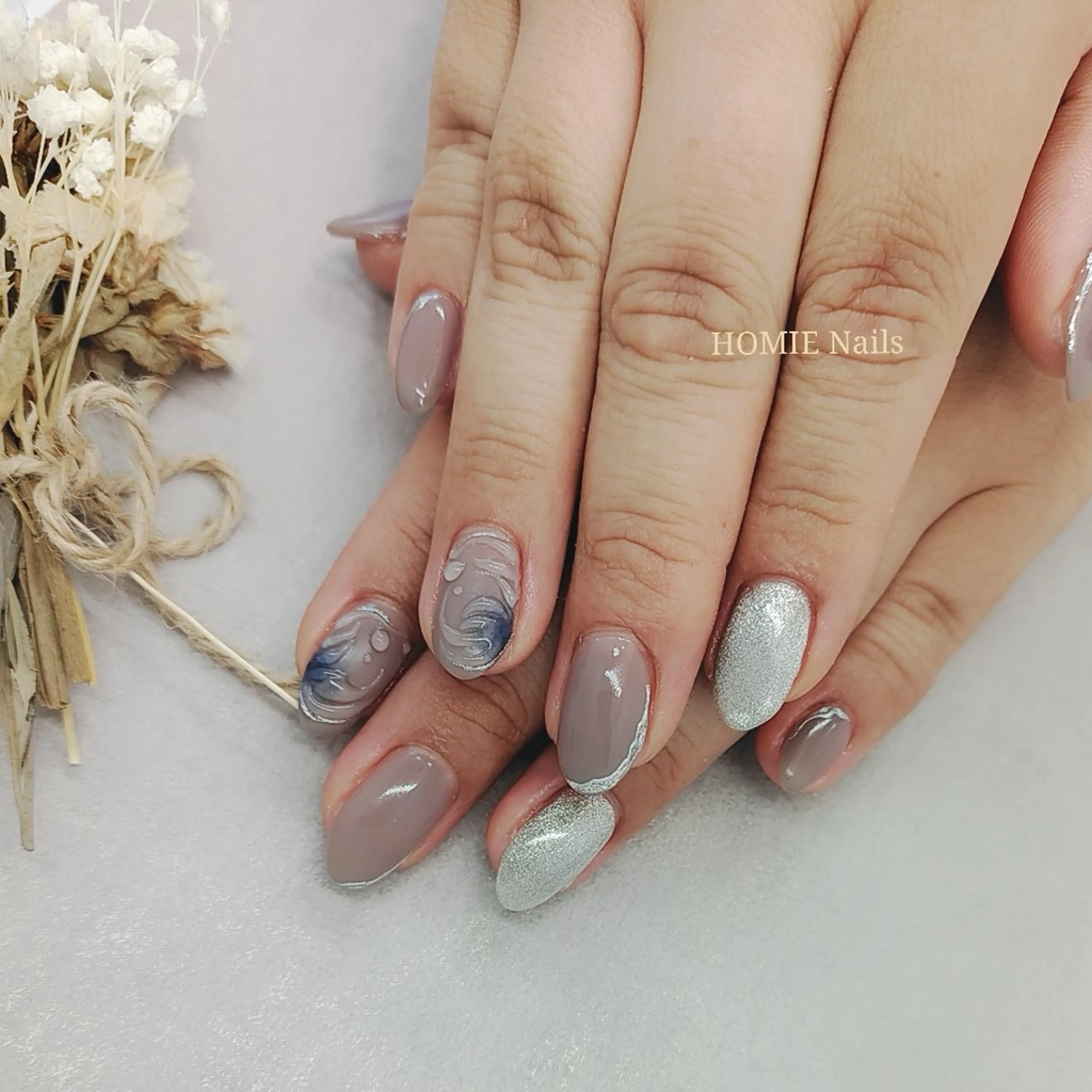 ネイル ハンドネイル フットネイル オフザリップパーク Asamiのネイルデザイン