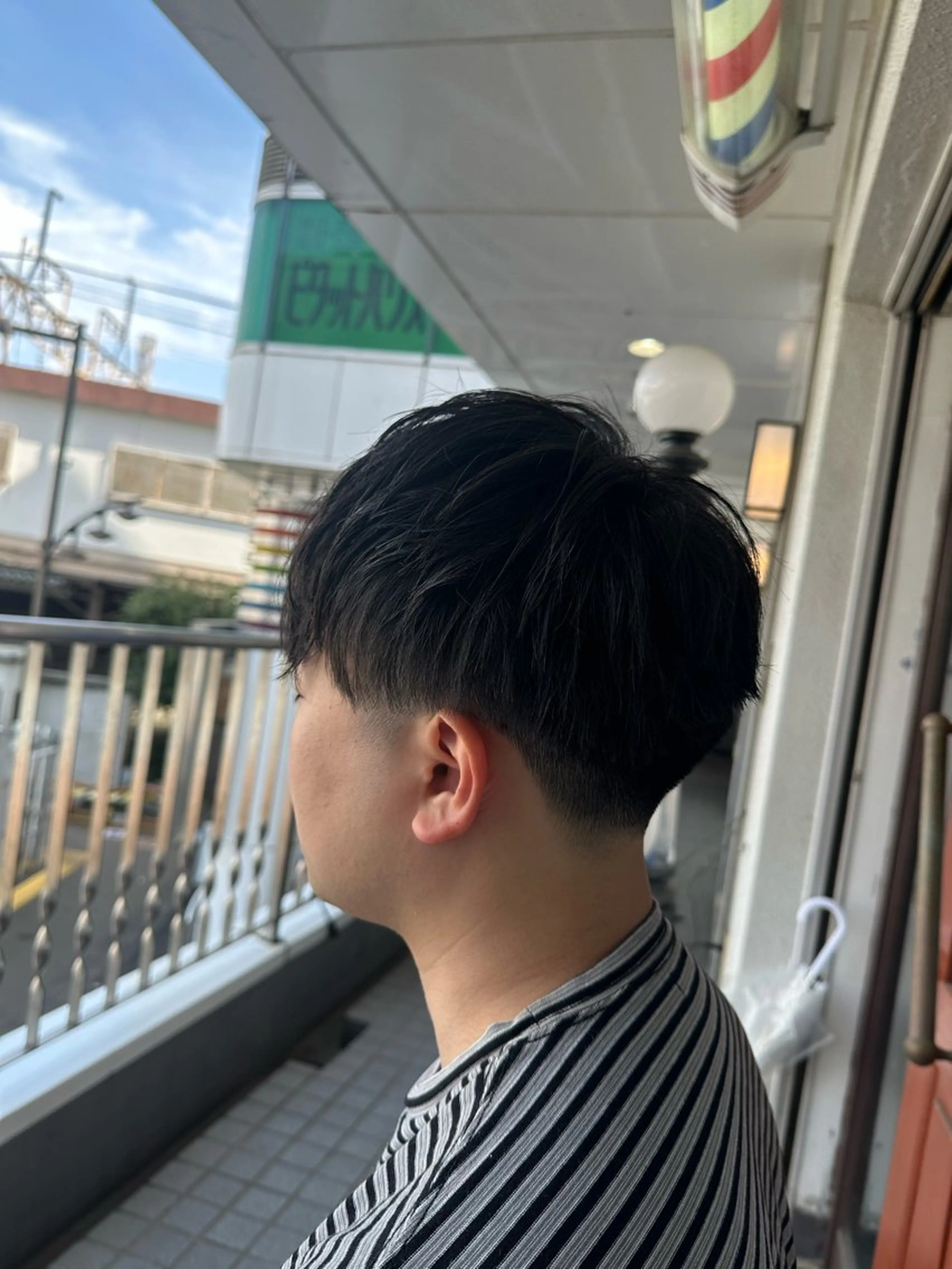 ミディアム メンズ Barber Tribe所属・メンズショート/ フェード/超駅近のヘアスタイル