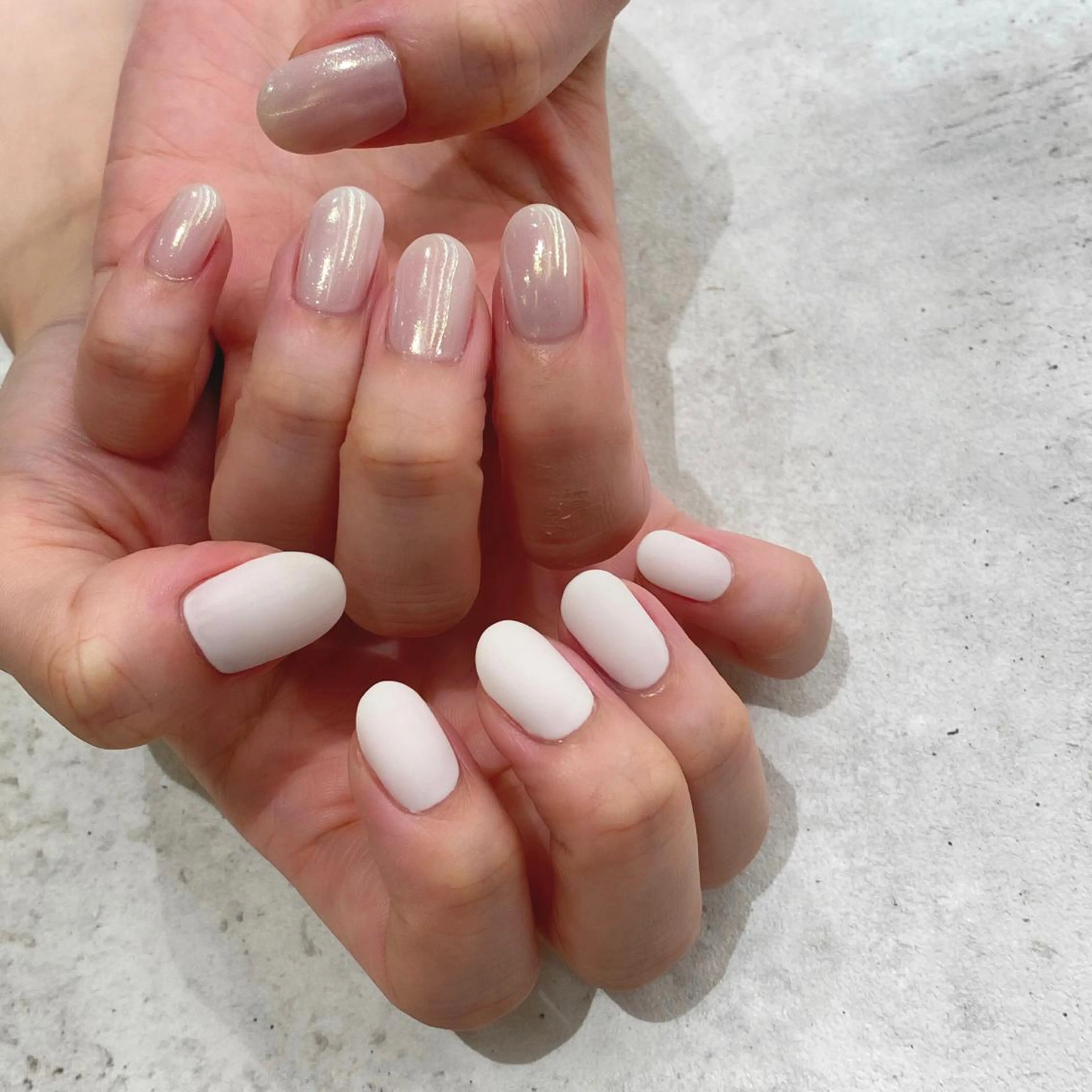 ネイル マットネイル Yuriko Omi パラジェル/渋谷のネイルデザイン