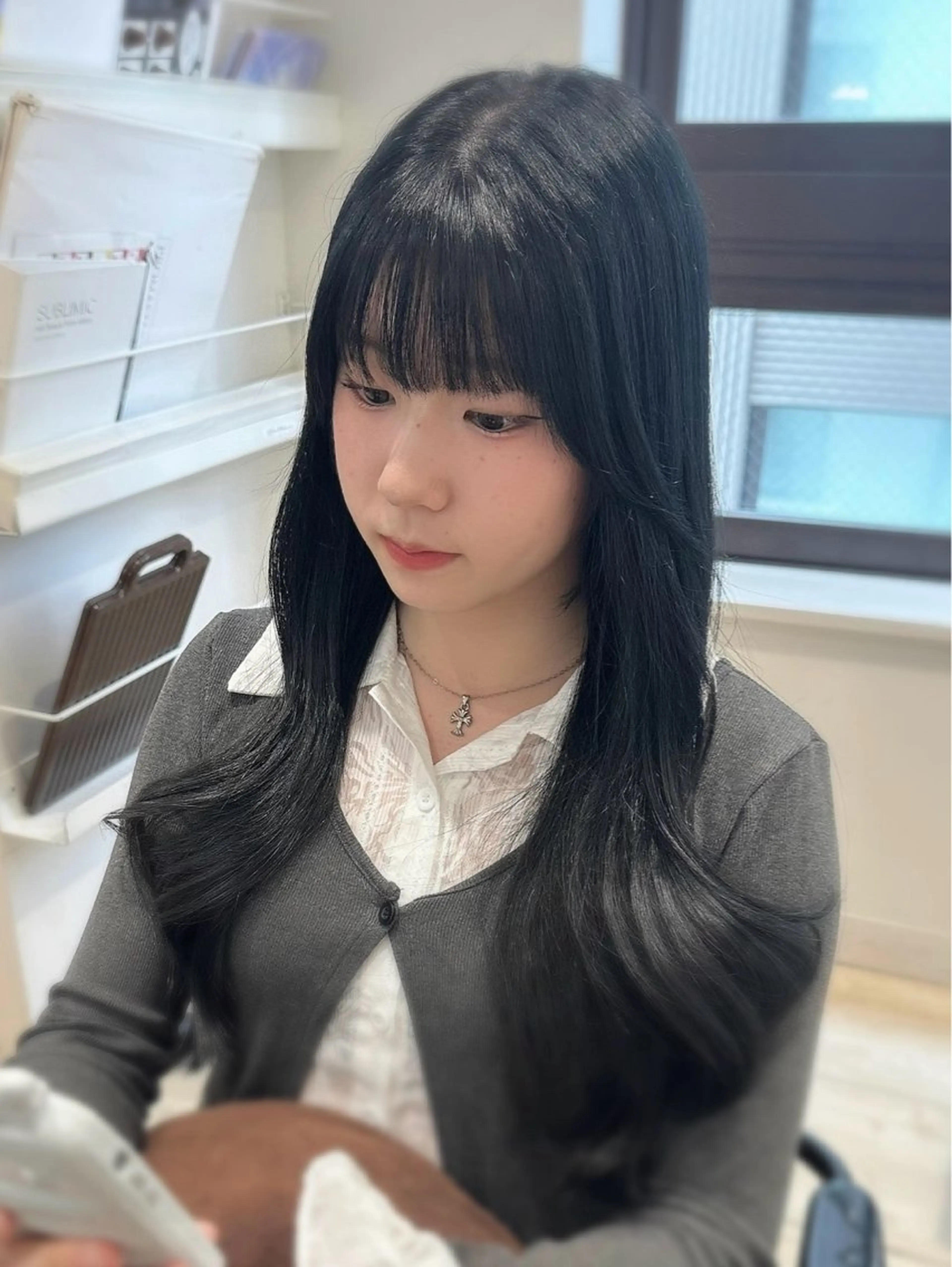 ロング カラー ロングレイヤー レイヤーカット ロング カット ヘアカラー トリートメント 💎銀座/レイヤー/ AYAKI💎のヘアスタイル