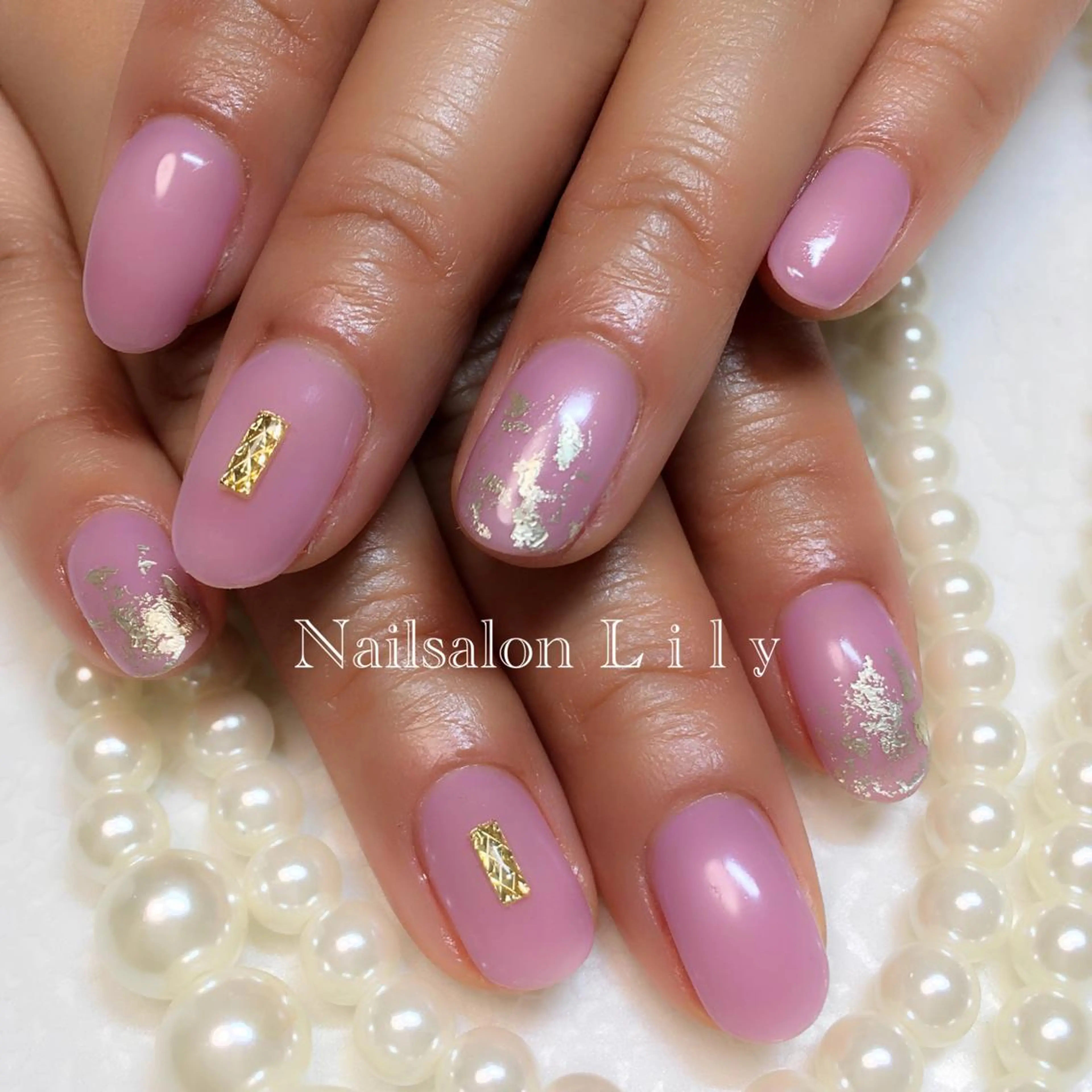 ネイル シンプルネイル Nailsalon Lilyのネイルデザイン
