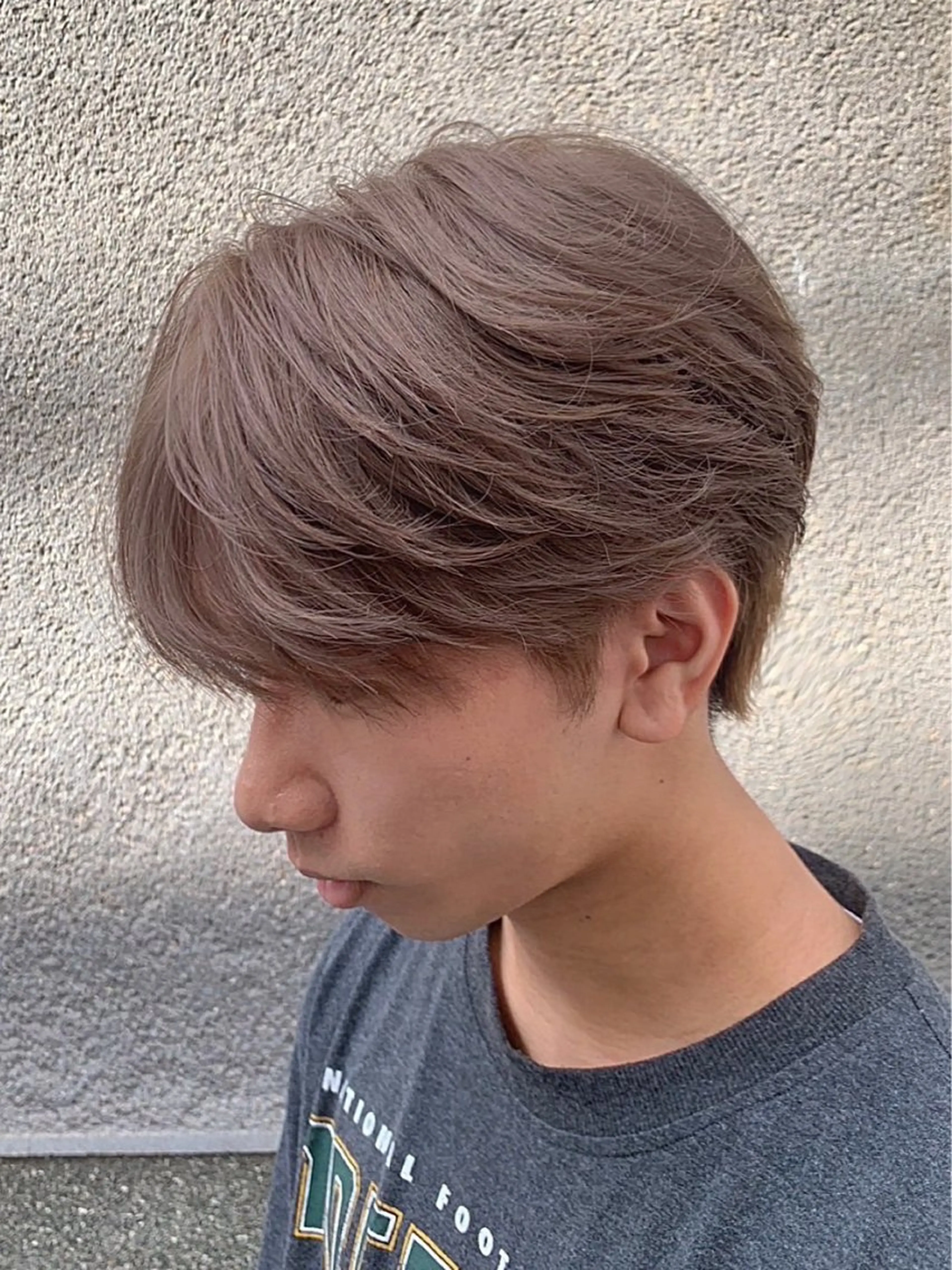 カラー メンズ 濱口 健慎のヘアスタイル