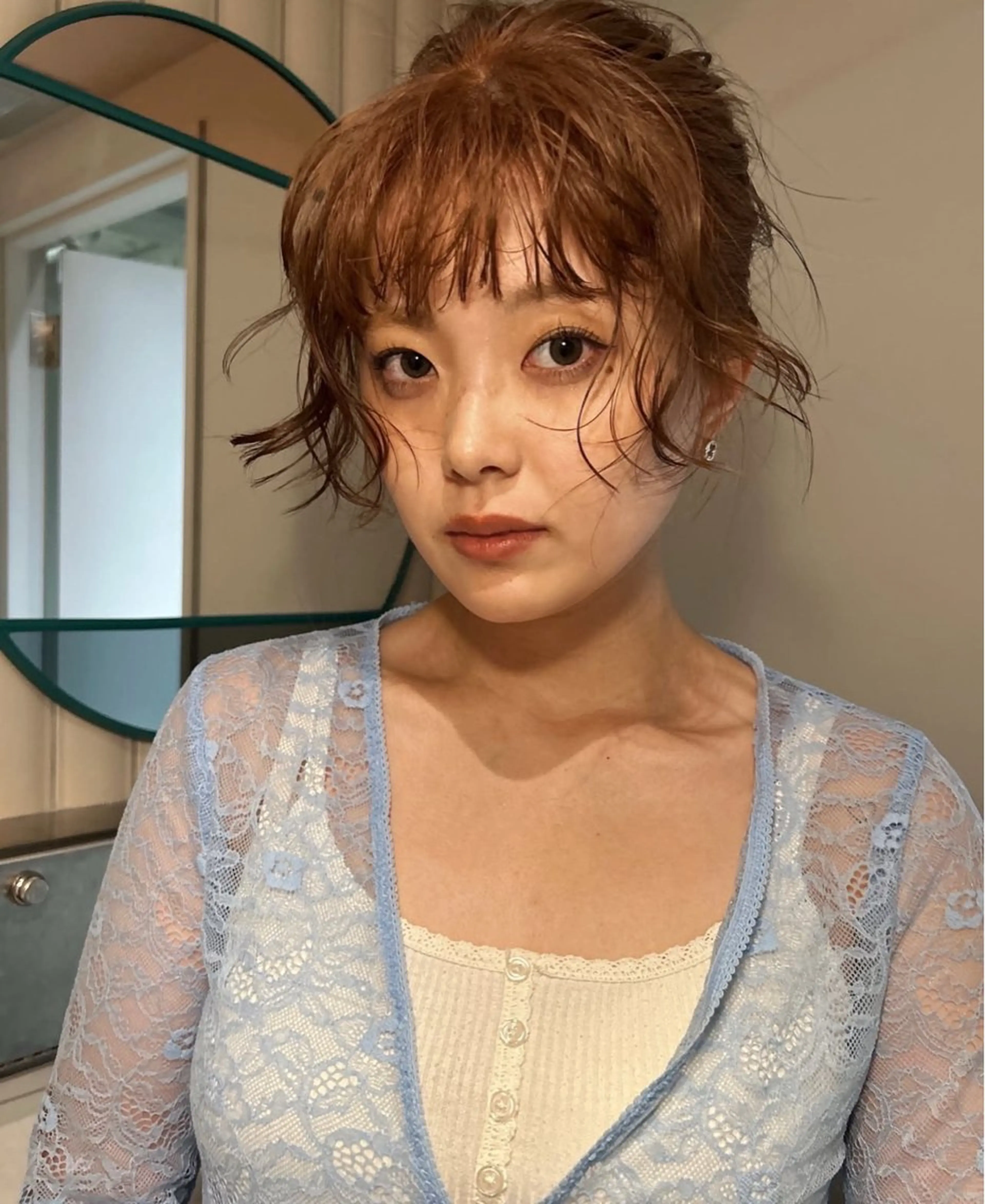 セミロング カラー ヘアカラー sano rikitoのヘアスタイル