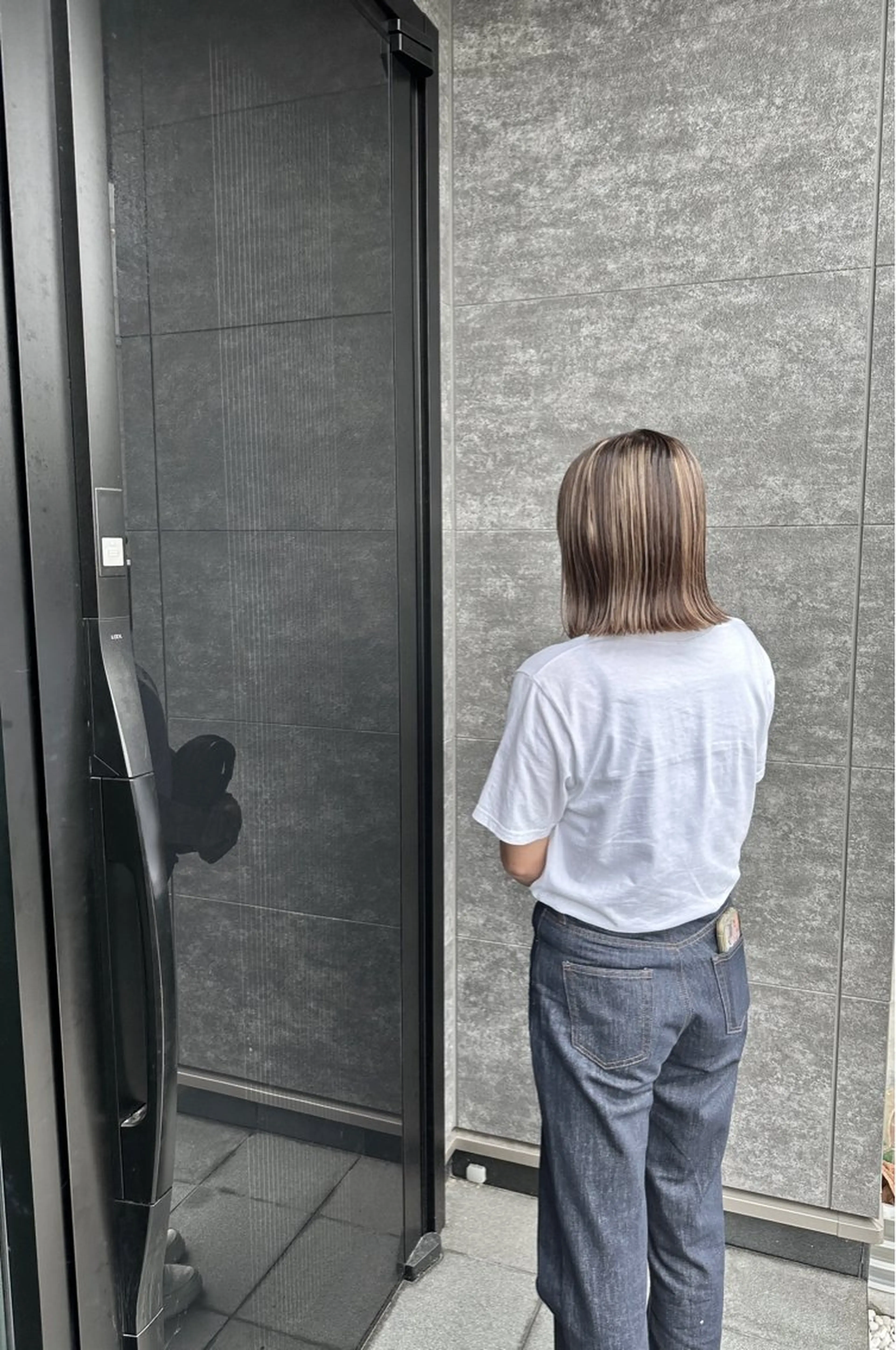 ミディアム カラー ヘアカラー Designer EGGのヘアスタイル