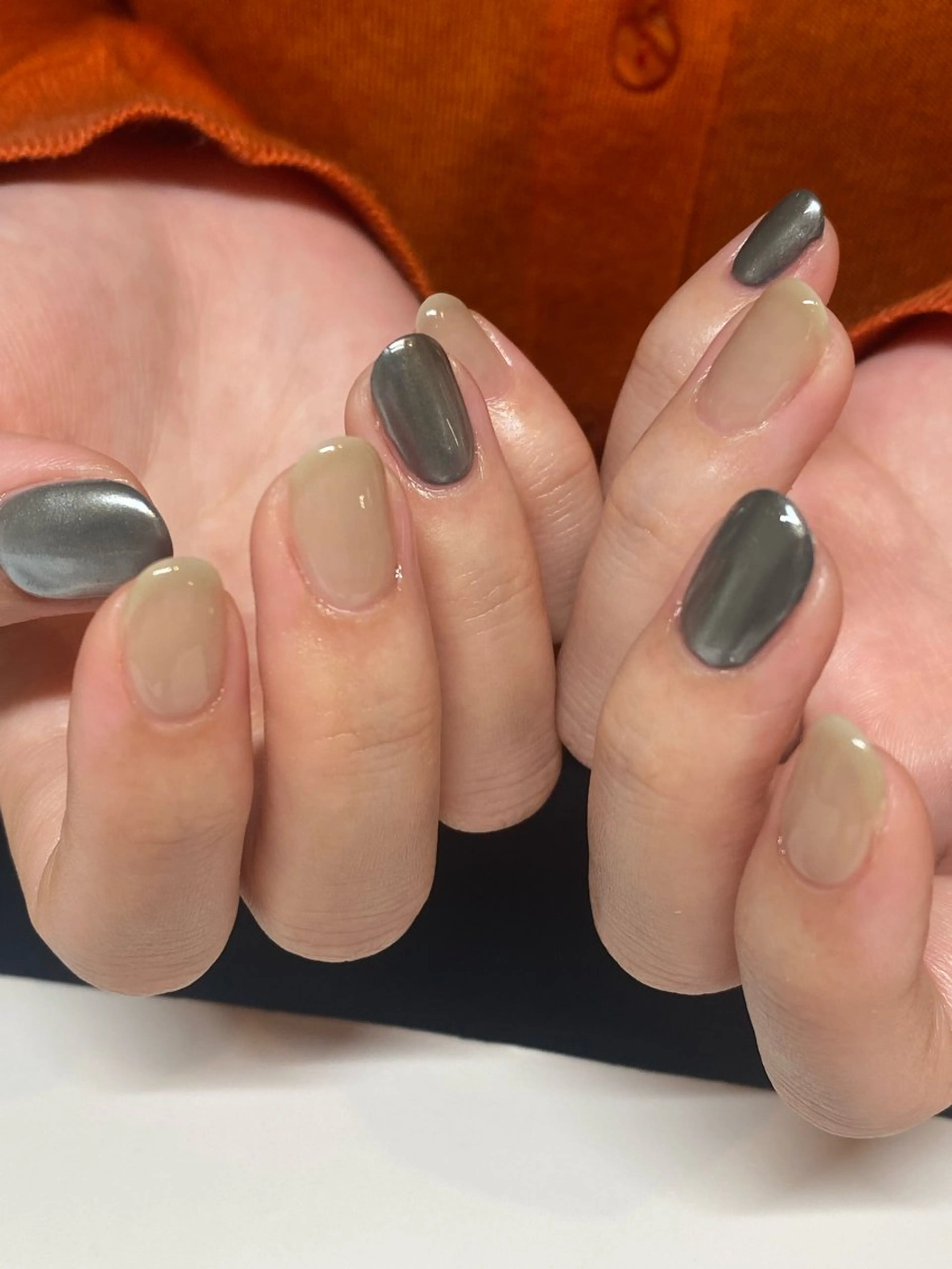 ネイル ミラーネイル 濵田 実沙/Manonのネイルデザイン