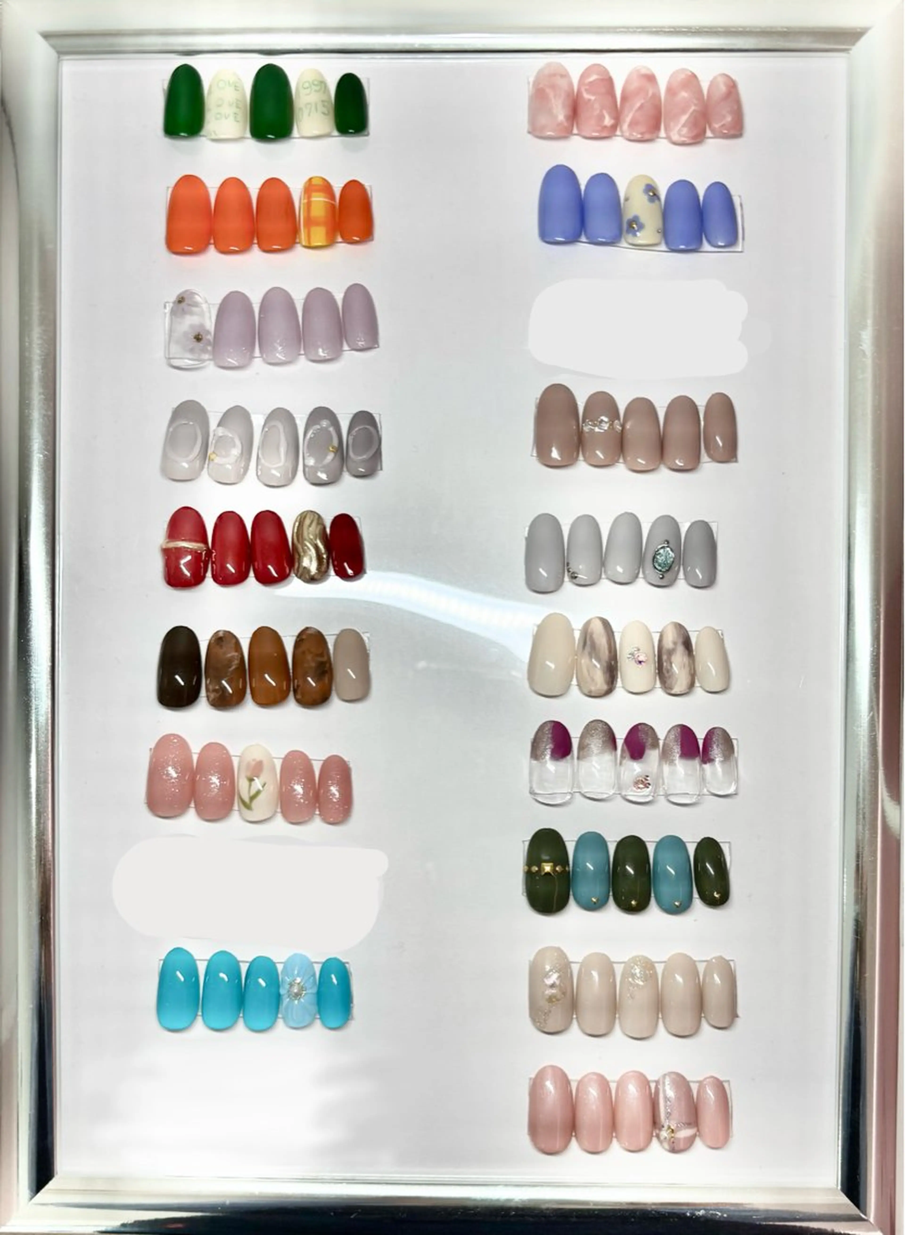 【ハンドモデル】オフ【なし】定額デザイン🧚の写真