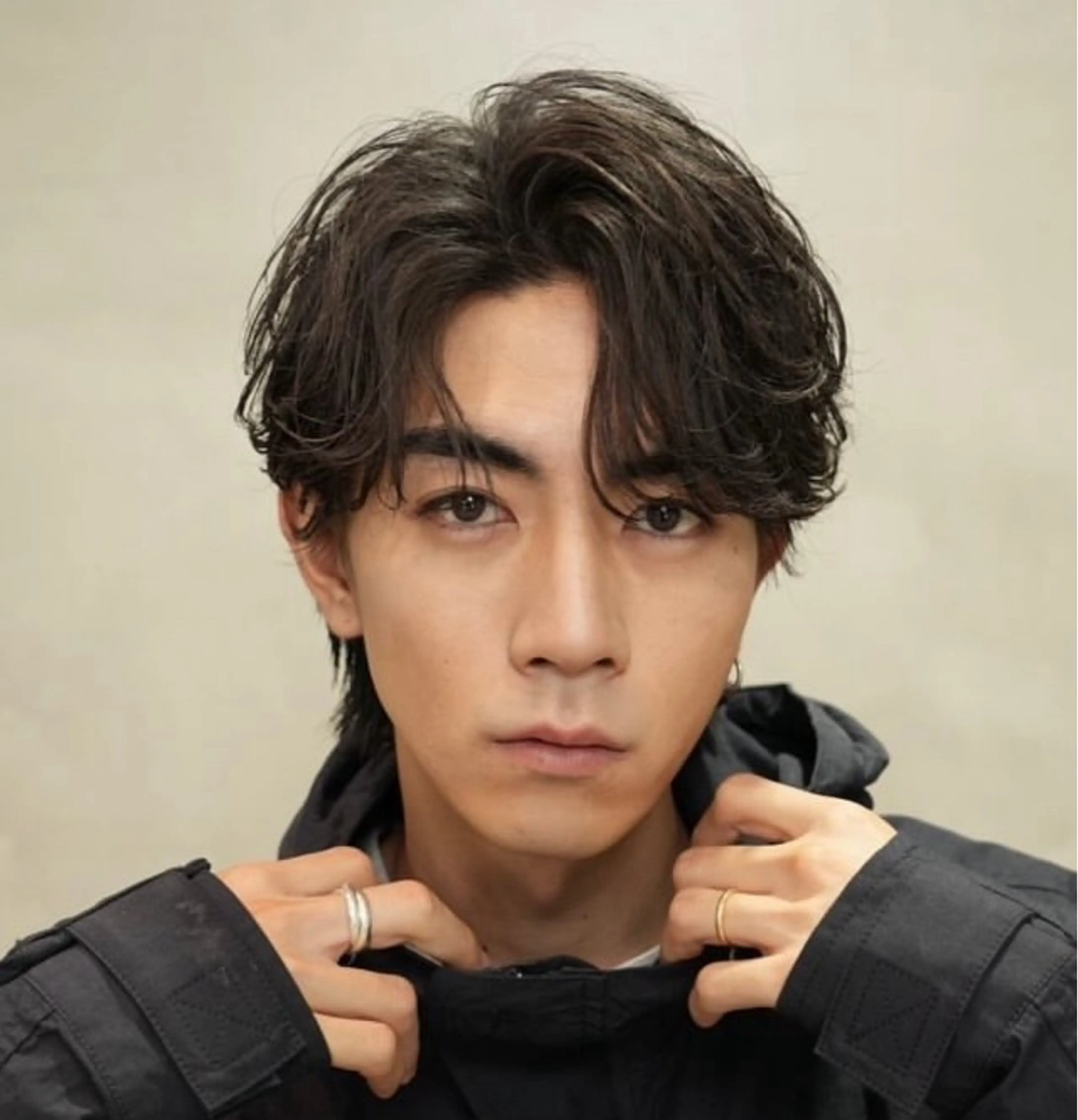 ショート カラー パーマ メンズ キッズ メンズパーマ ニュアンスパーマ 栄💗メンズパーマ| ハイトーン|haruのヘアスタイル