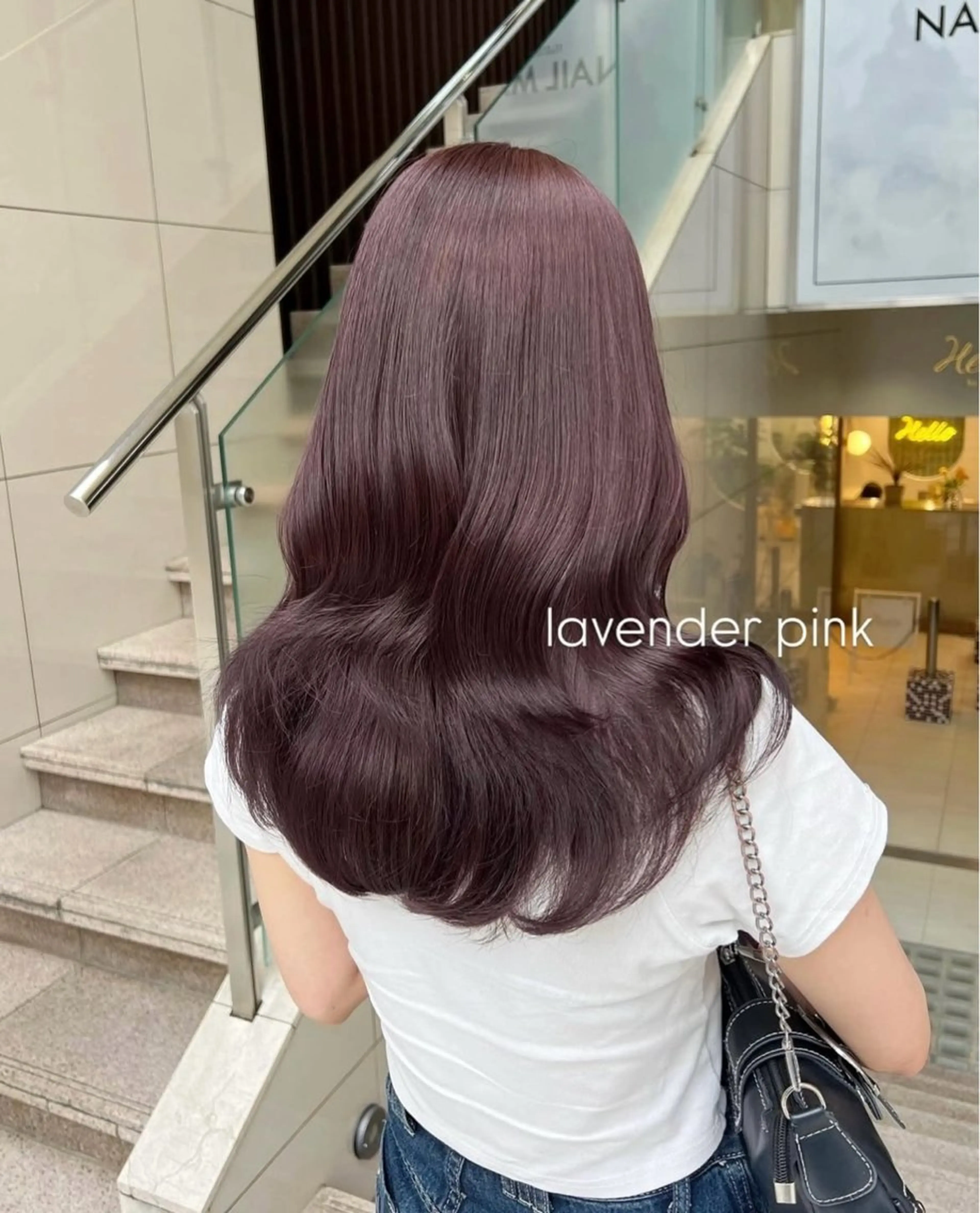 セミロング カット ヘアカラー 【女性限定】 田中明莉🎀のヘアスタイル