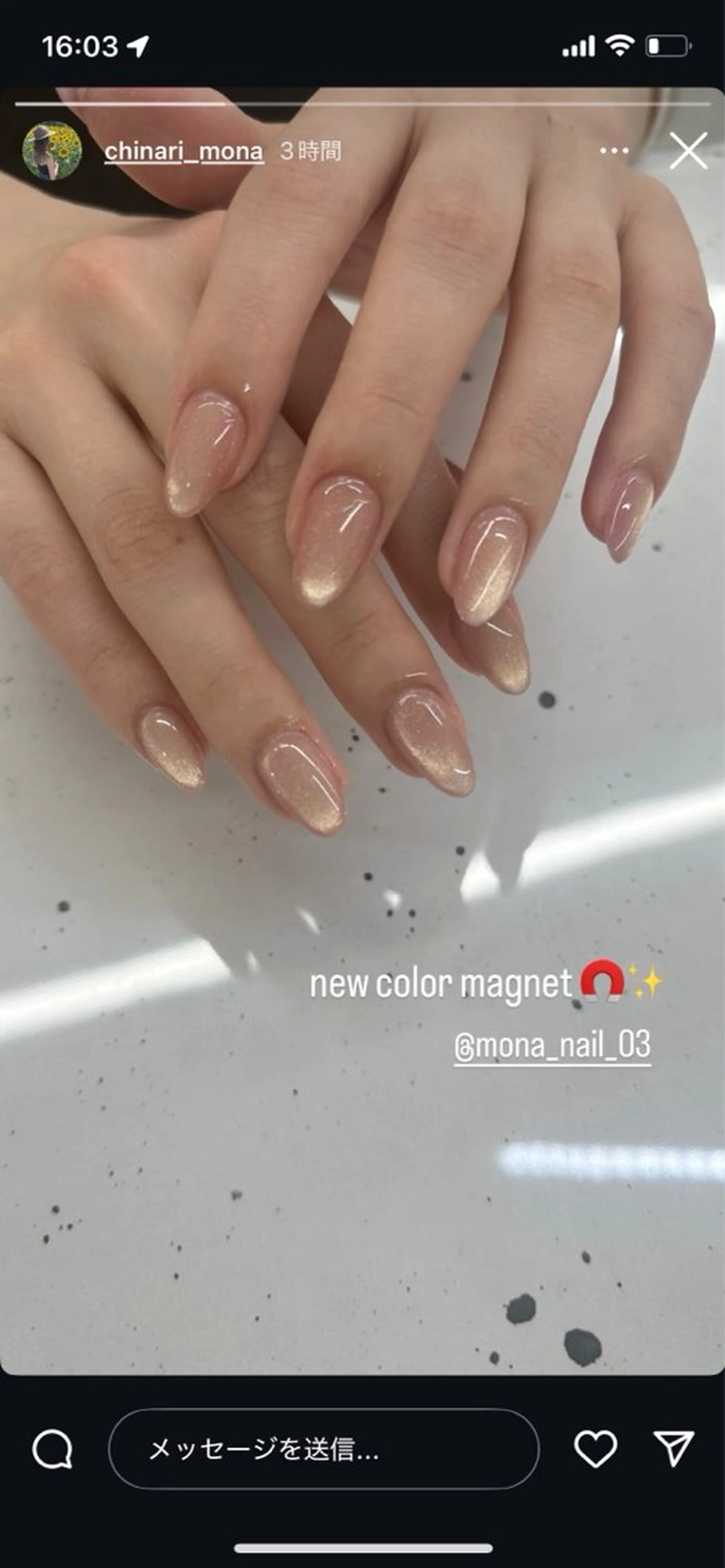 ネイル ハンドネイル mona .MISAのネイルデザイン