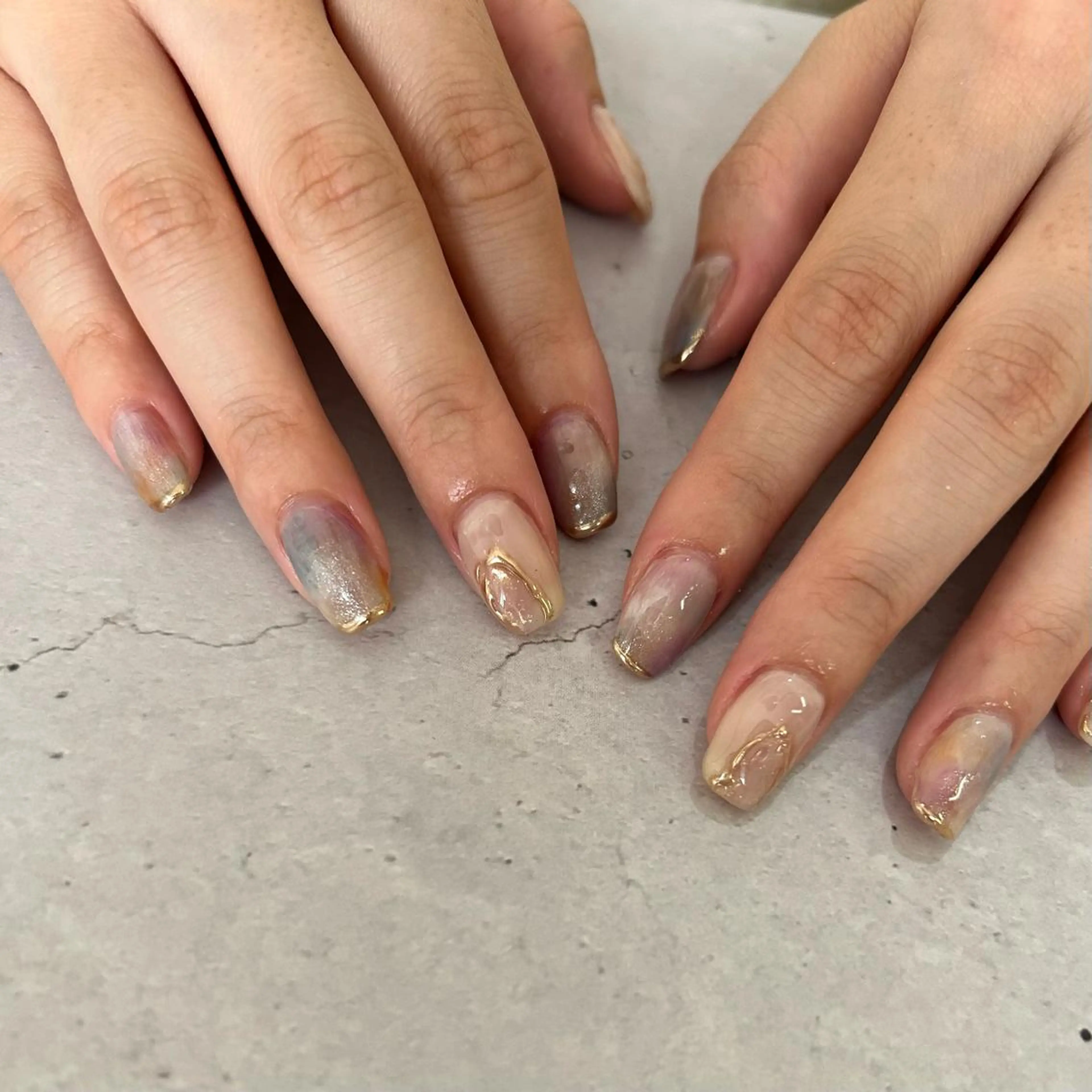 ネイル ハンドネイル Bi_nail. yuuのネイルデザイン