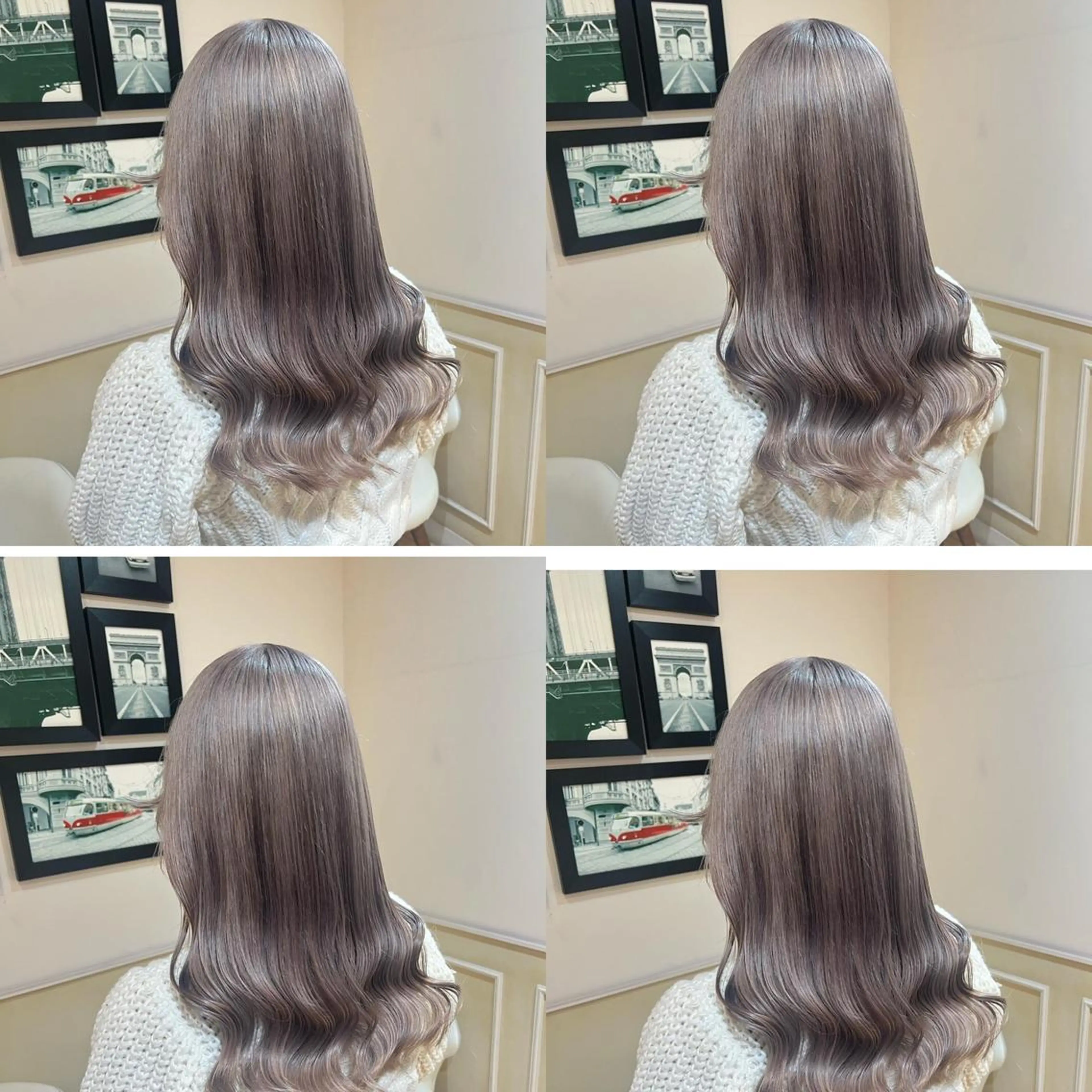 ミディアム カラー カット ヘアカラー トリートメント レイヤー×髪質改善 マネージャー安藤光司のヘアスタイル