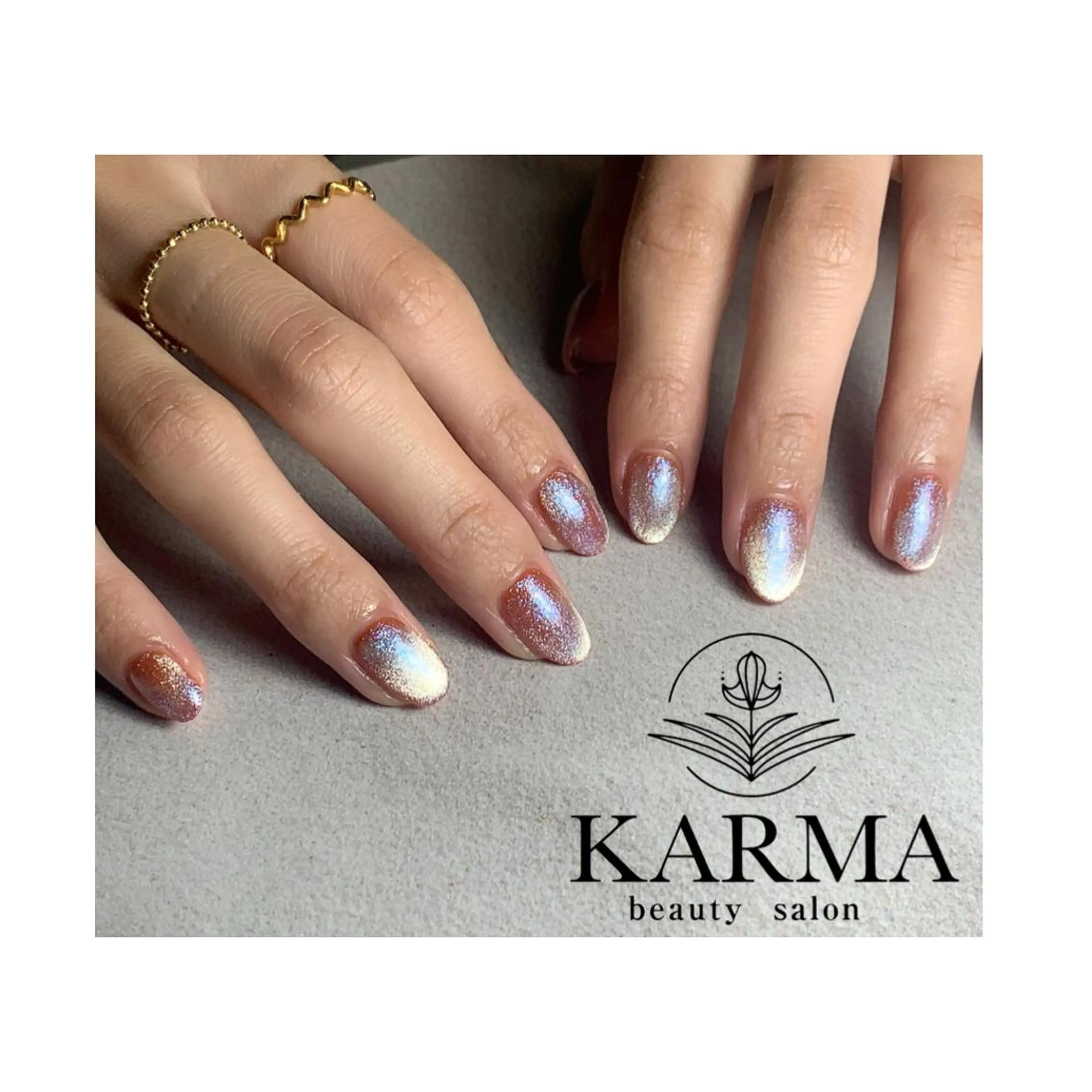 ショート ネイル ハンドネイル KARMA salonのネイルデザイン