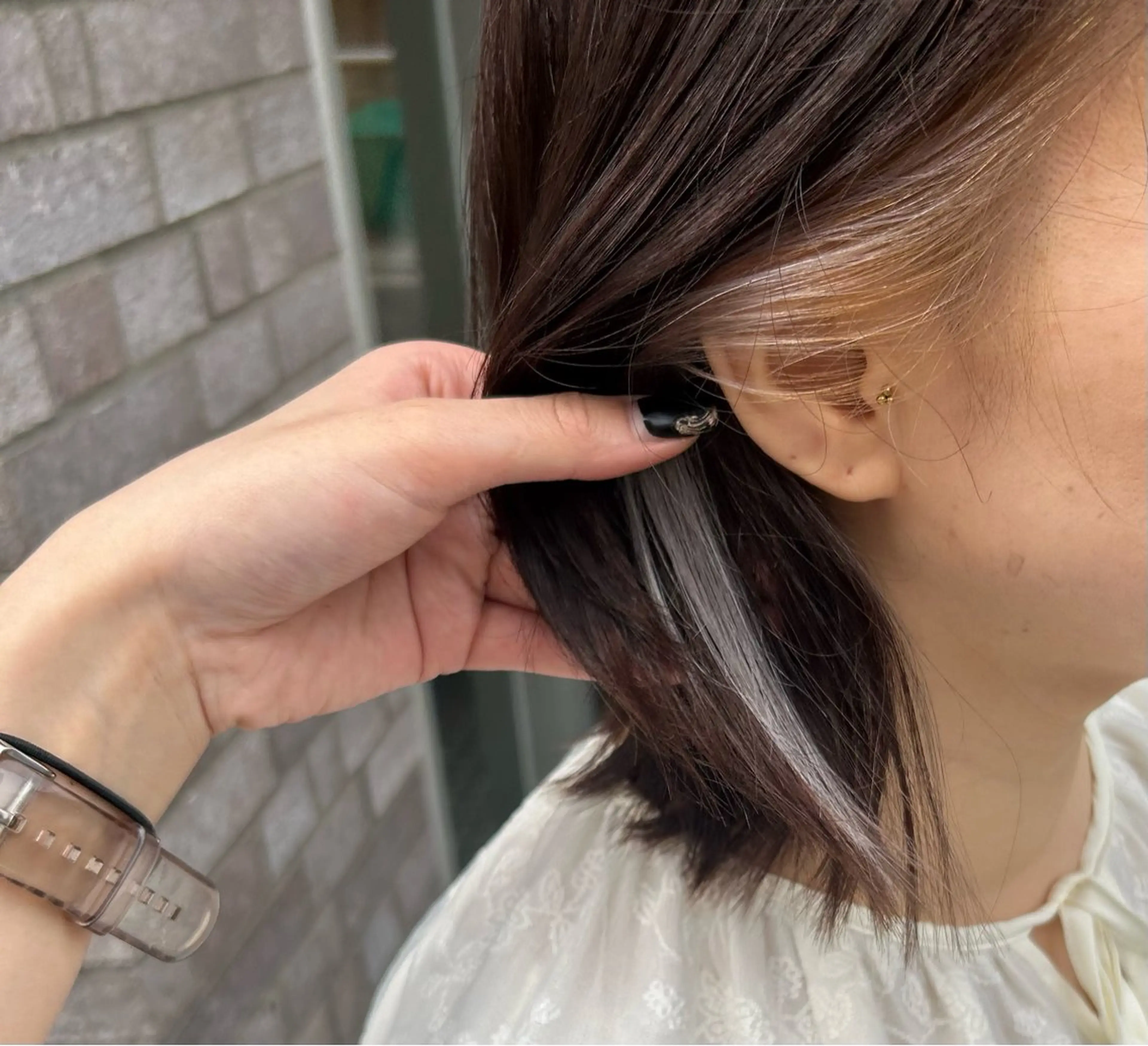 ショート pele 梅田所属・PELEハイトーン shinobuのヘアスタイル