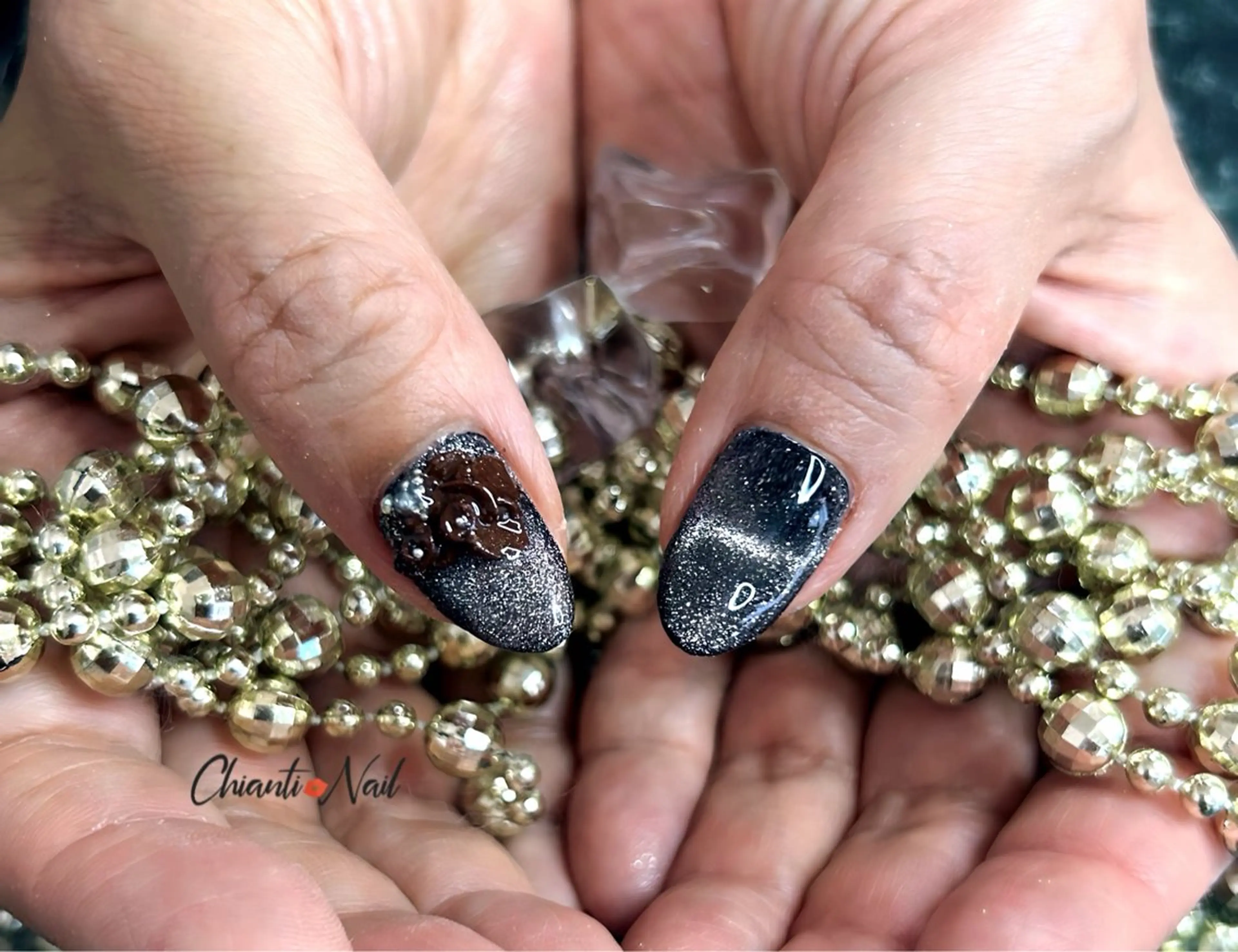 ネイル アートネイル マグネットネイル Chianti Nailのネイルデザイン