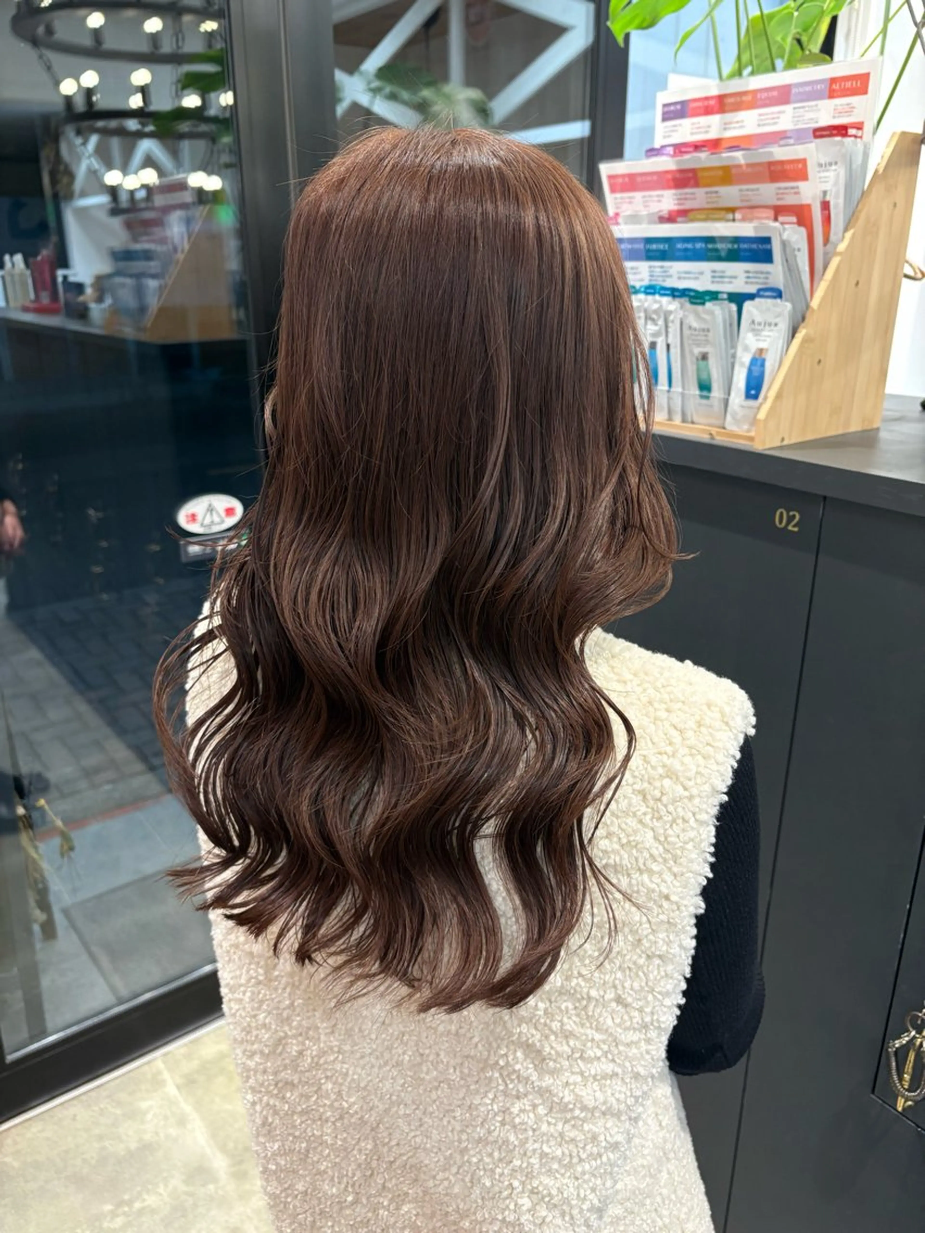 ロング ヘアカラー 田村 亜衣華のヘアスタイル