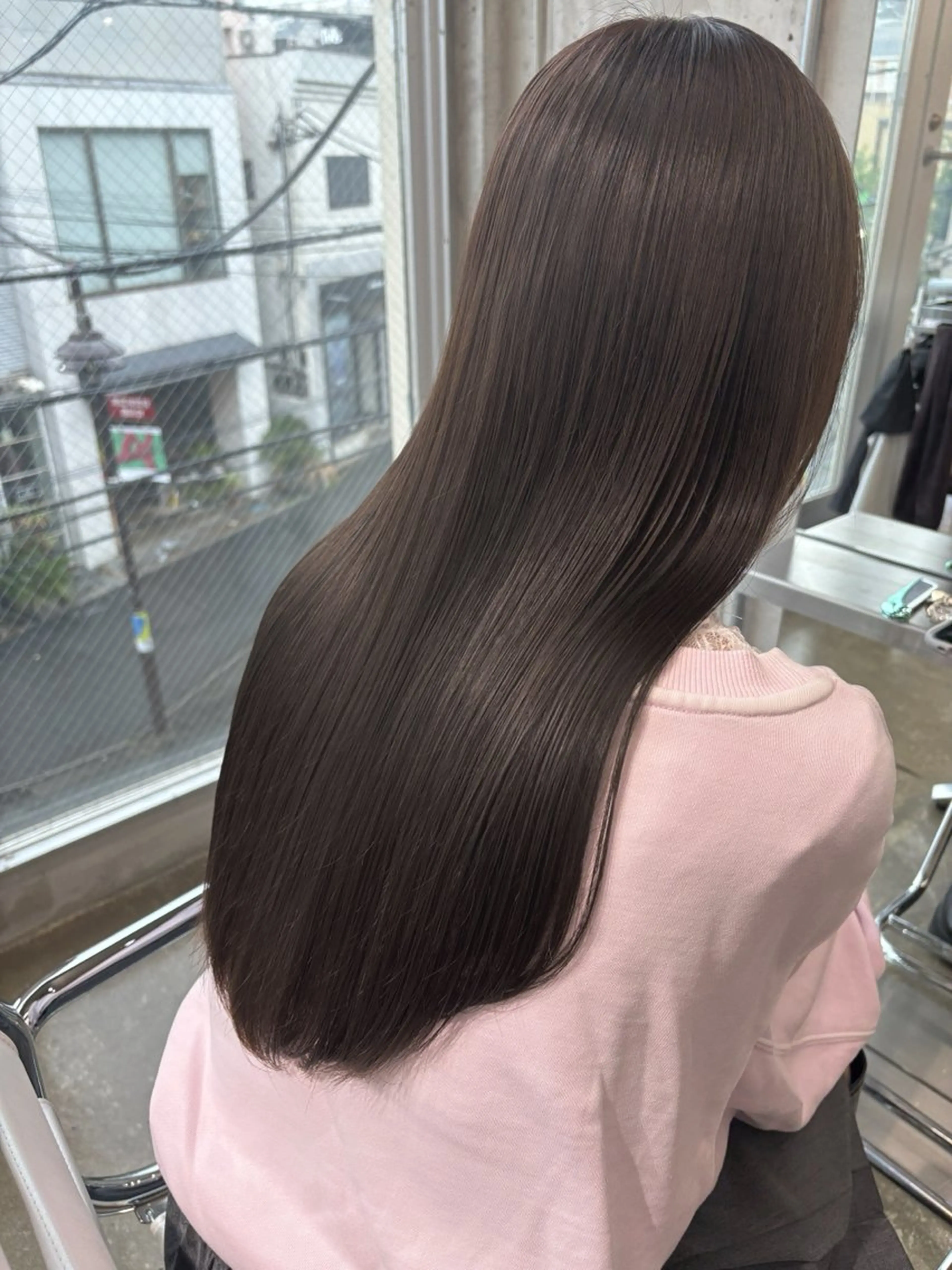 ロング カラー 髪質改善 トリートメント TONE所属・透明感艶カラー/美髪 ayaka🦢❤︎のヘアスタイル
