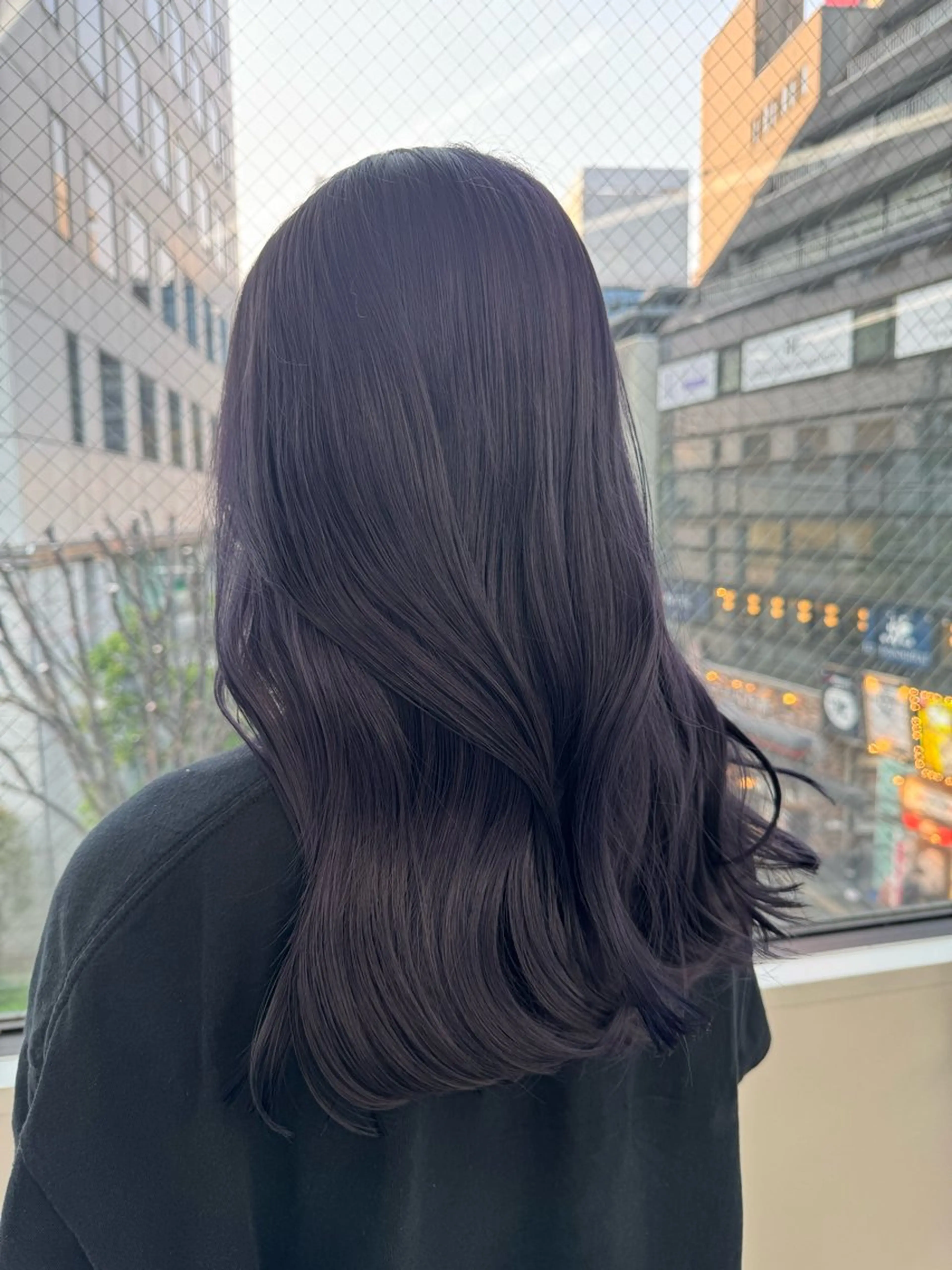 セミロング ヘアカラー ⛄️レイヤー⛄透明感 ⛄️kyotaroのヘアスタイル