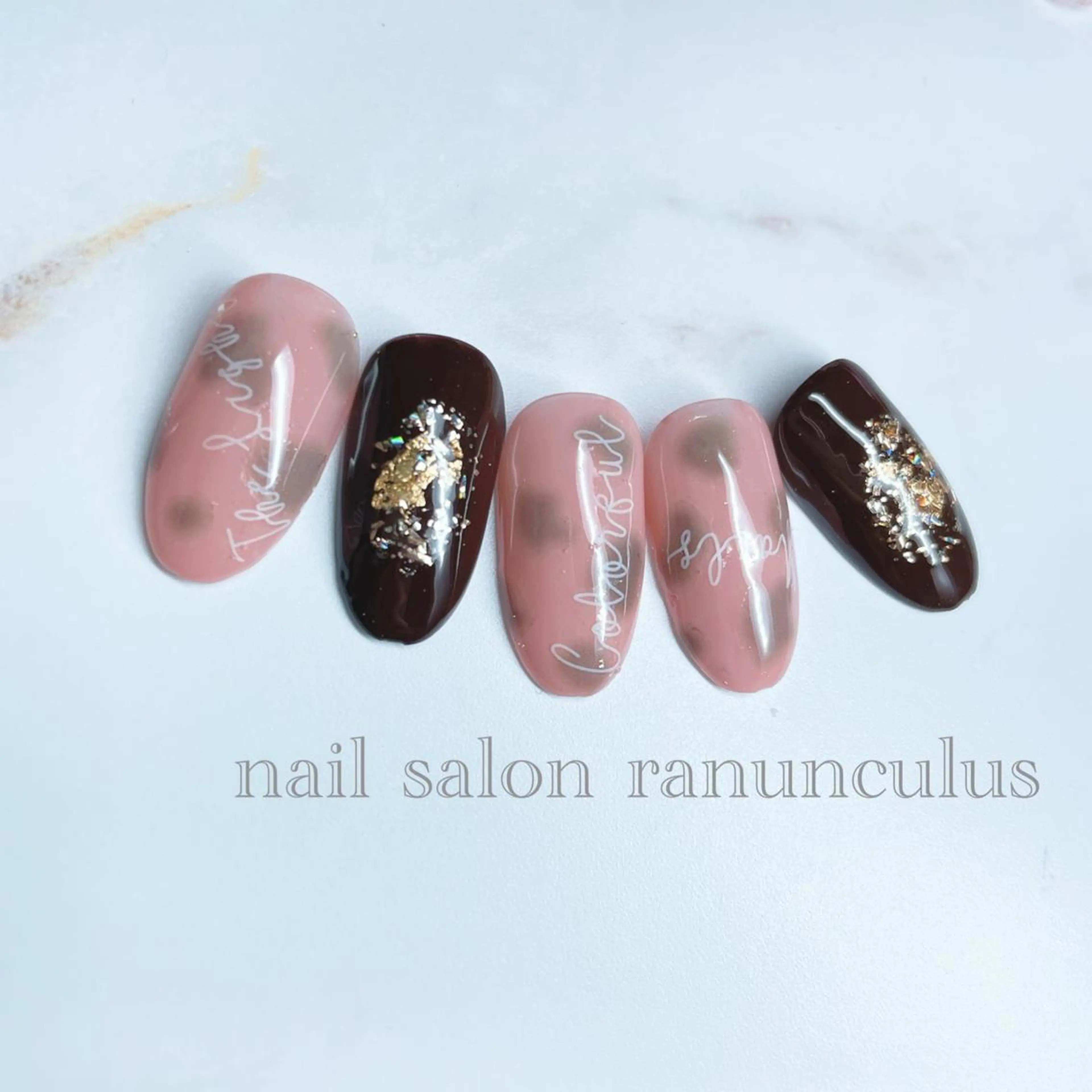 ネイル ハンドネイル nailsalon ranunculusのネイルデザイン