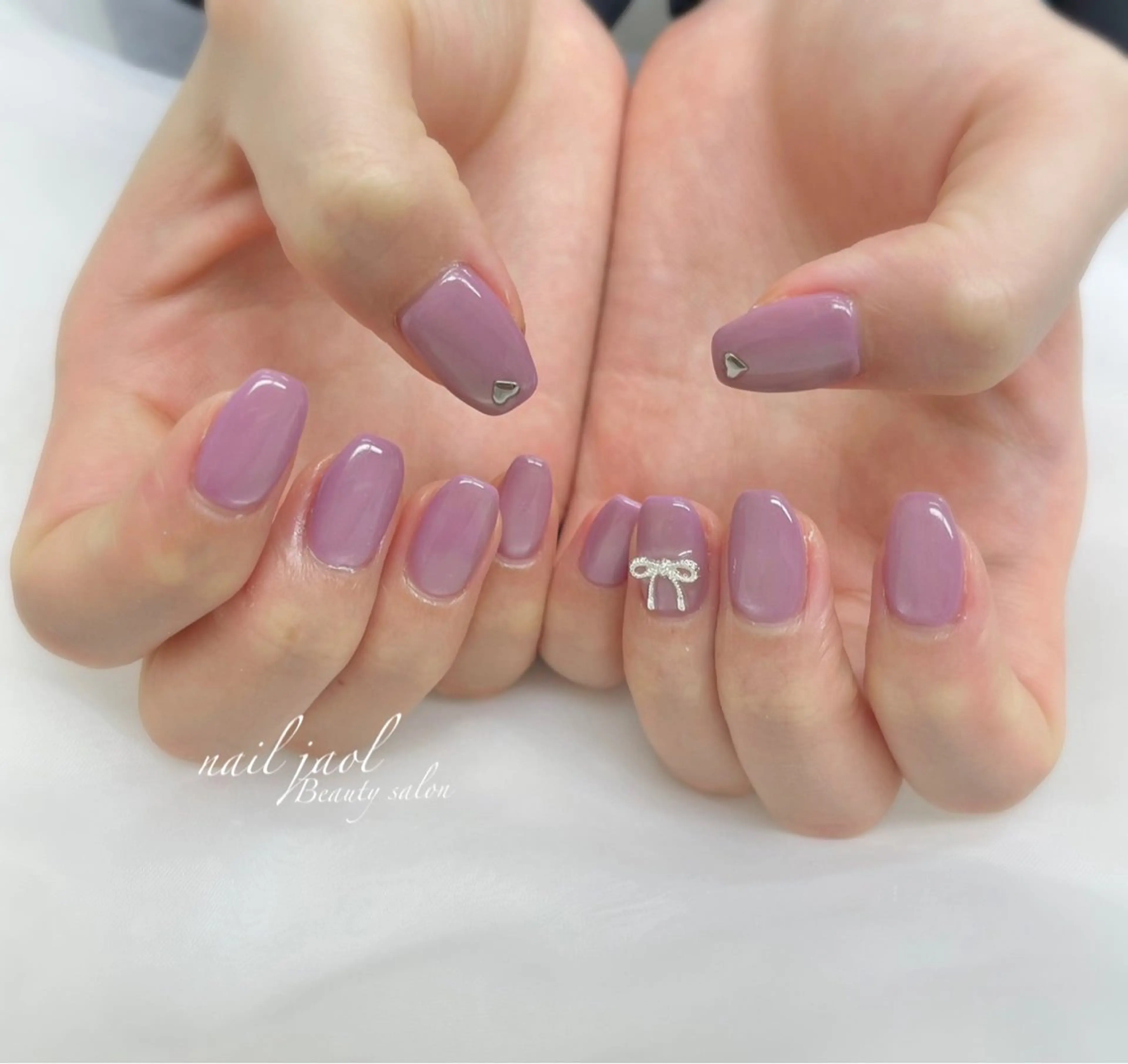 ショート 韓国風ヘア ハンドネイル nail jaol池袋店所属・ネイルJaol 池袋のネイルデザイン