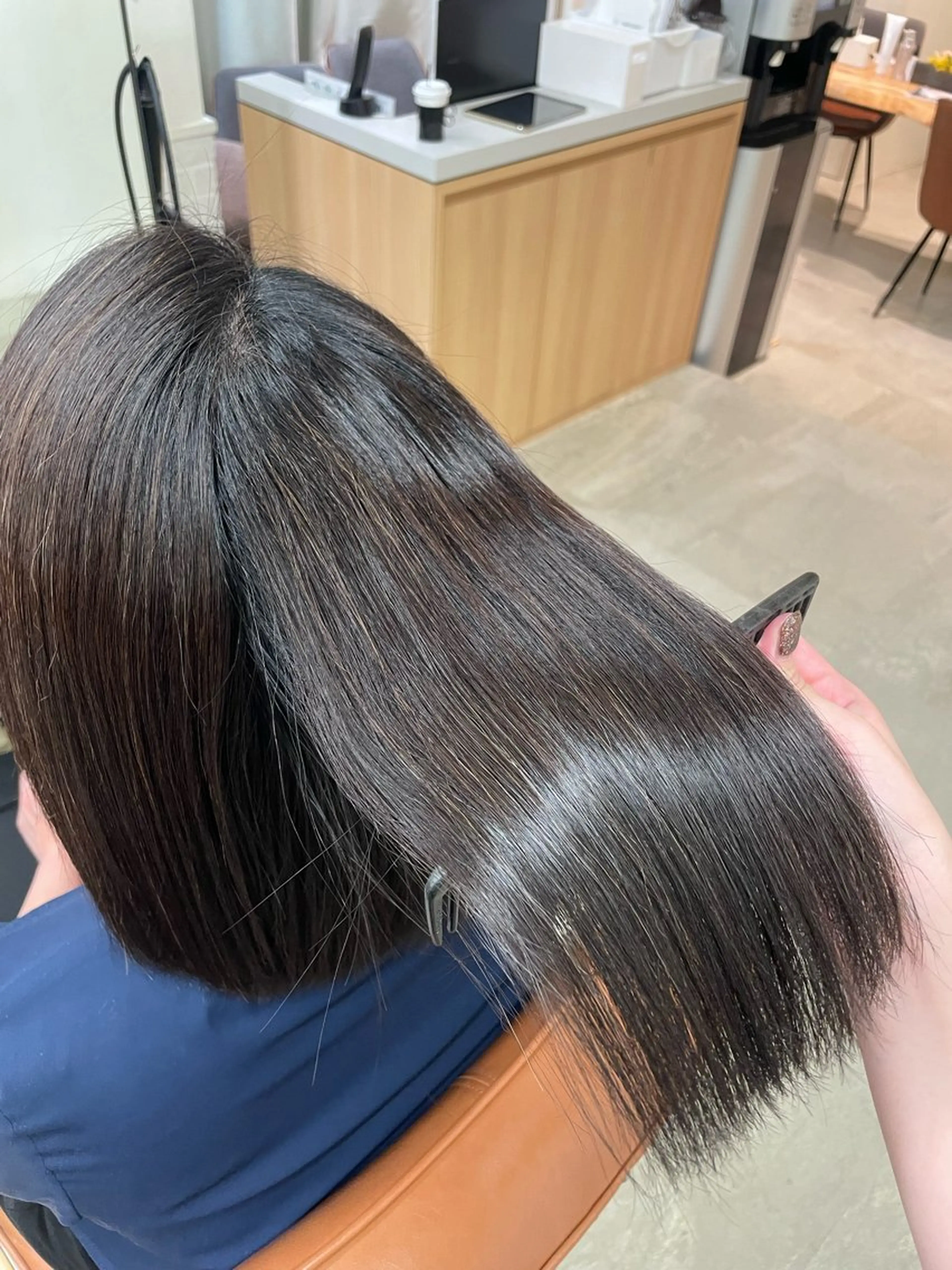 ショート 髪質改善🤍艶カラー ゆいのヘアスタイル
