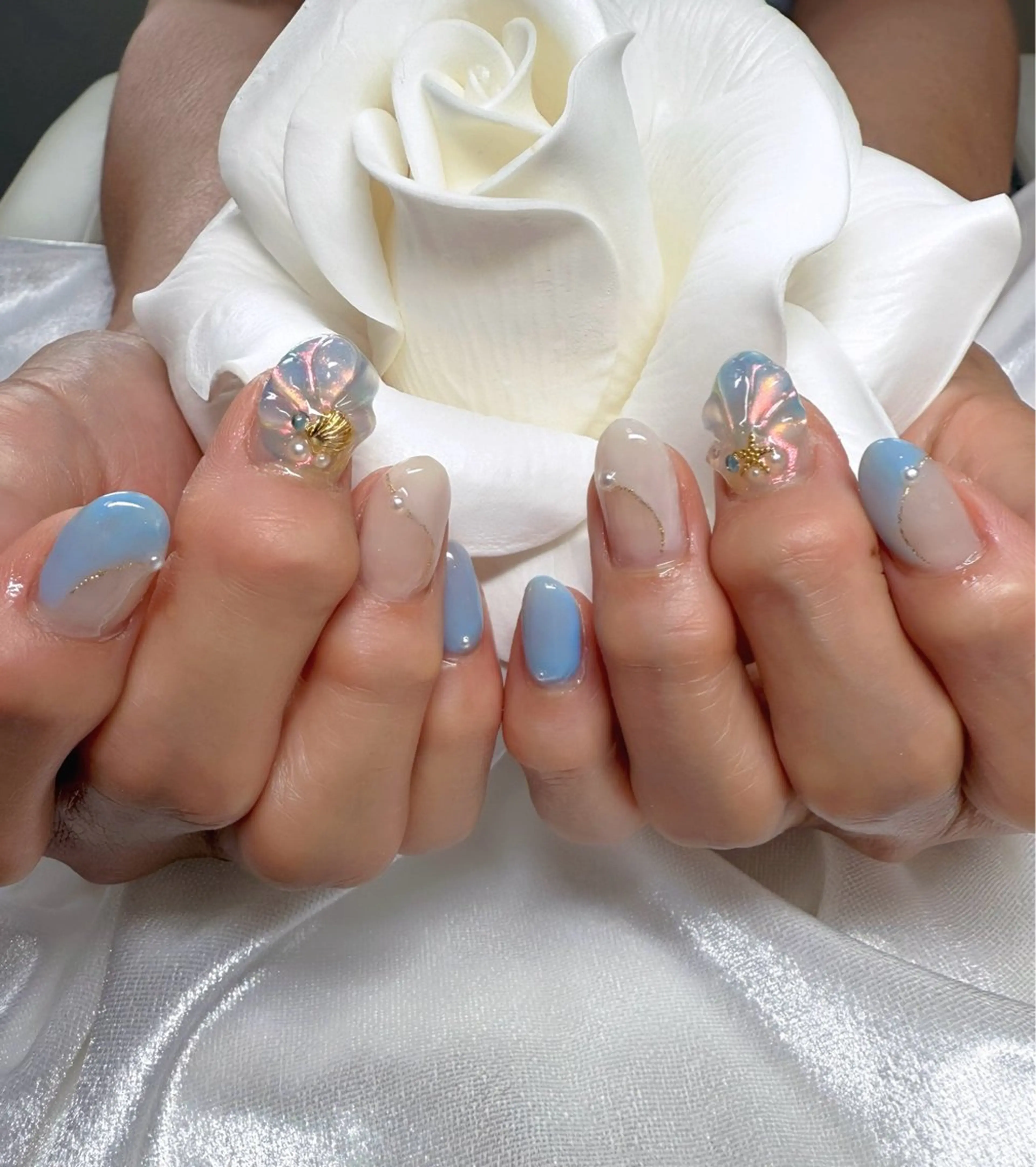 ネイル 夏ネイル ハンドネイル Heartful nailのネイルデザイン