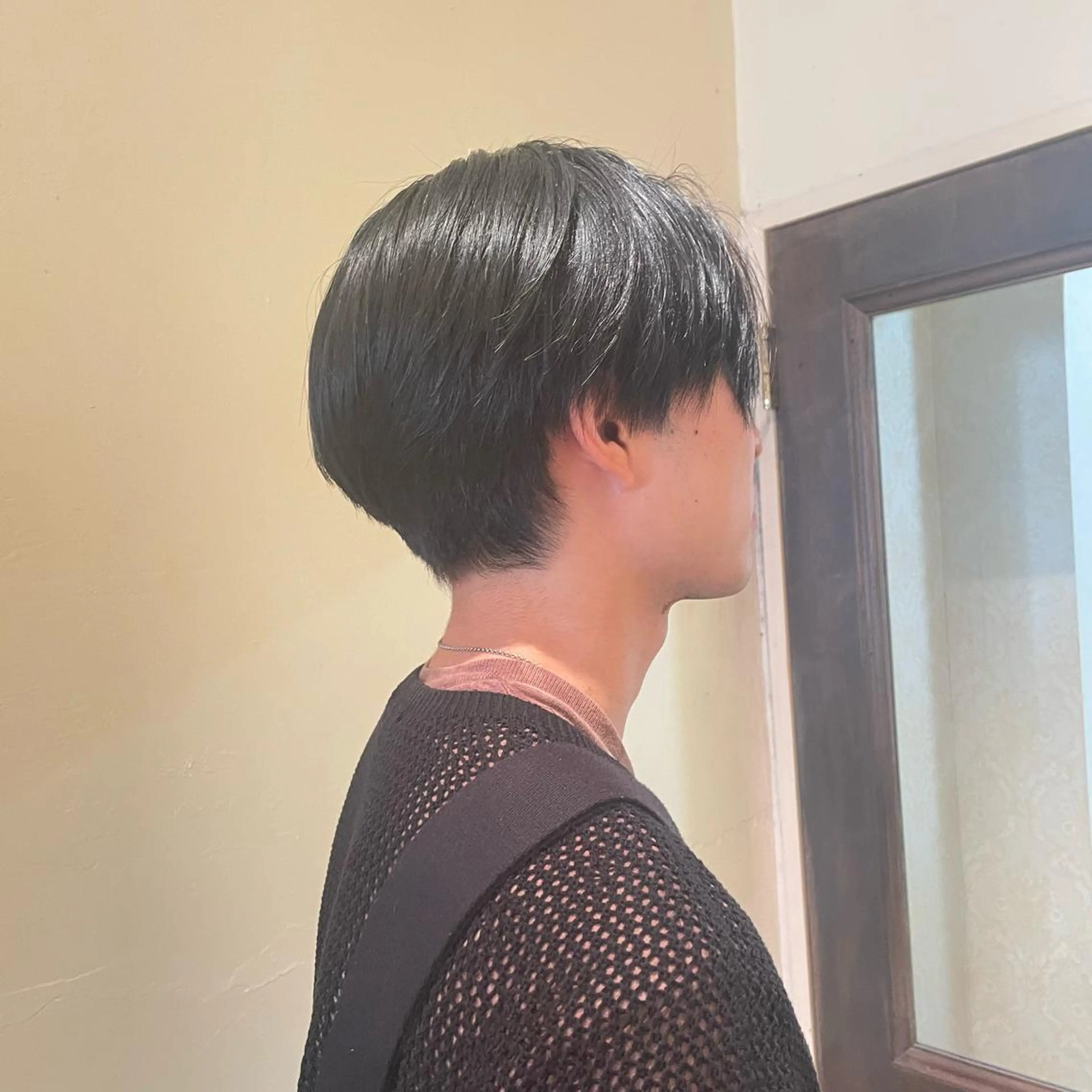 メンズ 髪質改善カラー ベージュ🤎YUMEのヘアスタイル