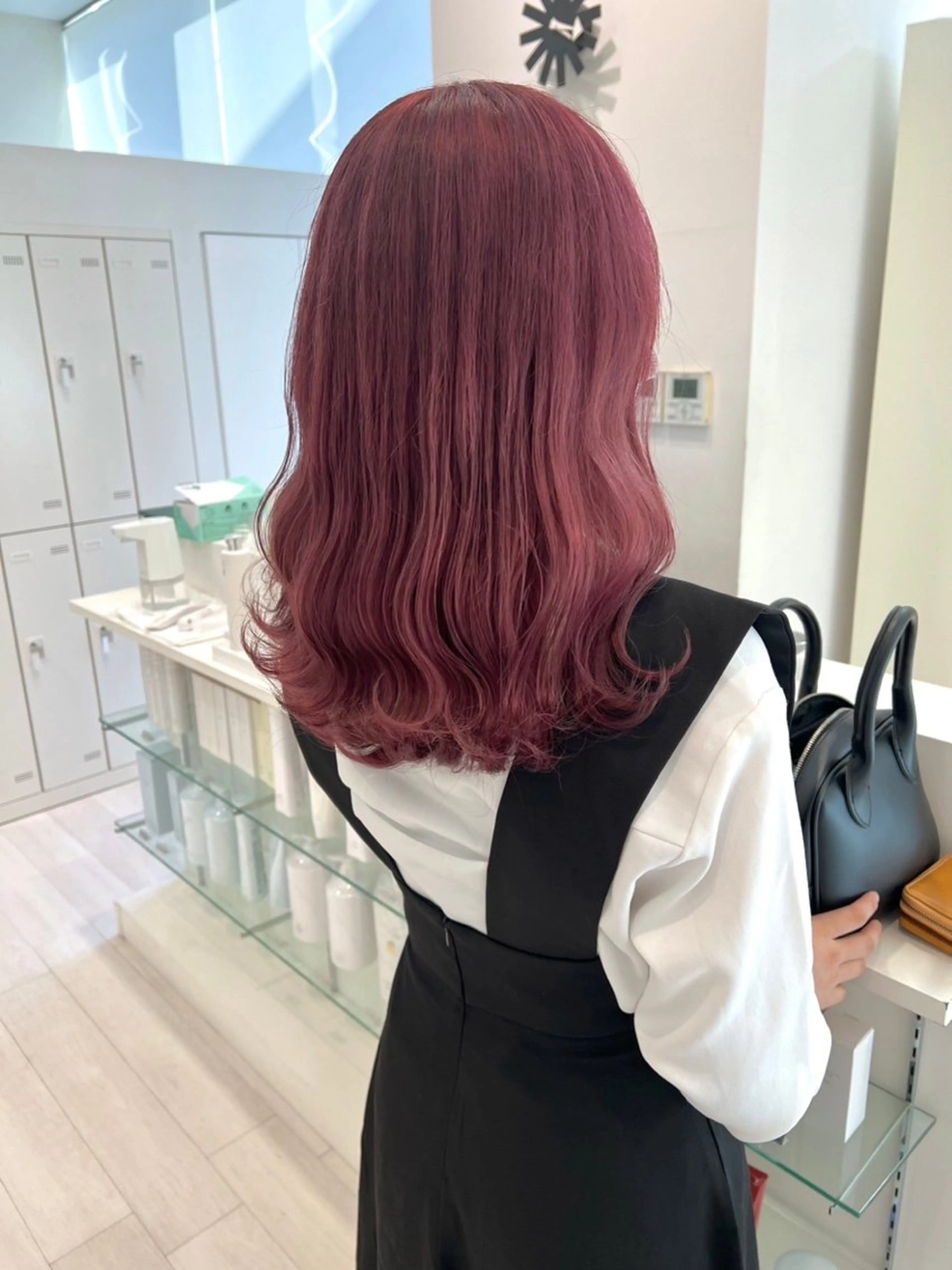 ロング ParveMix 佐々木梨紗🤍のヘアスタイル