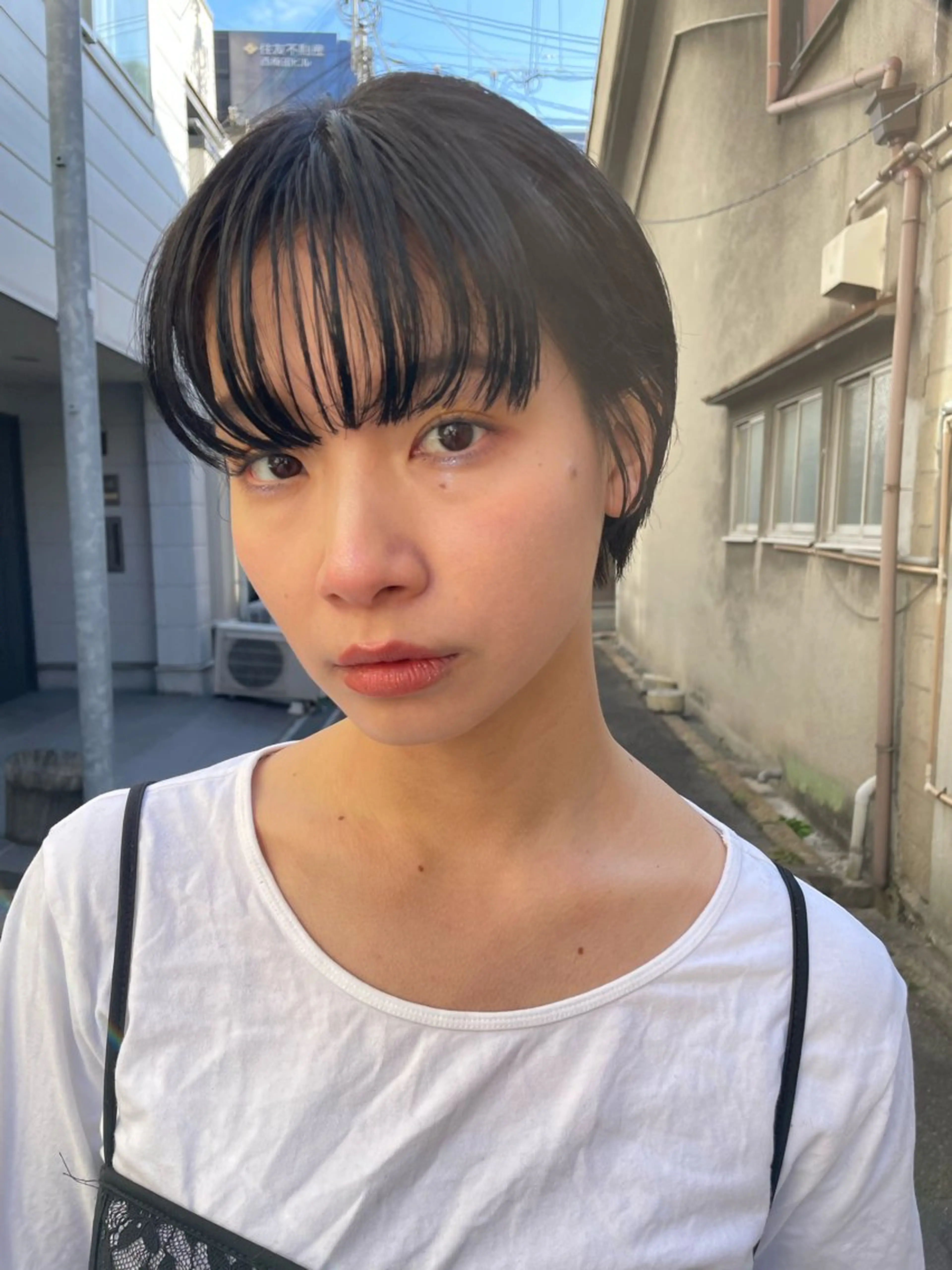 ミディアム カラー パーマ ヘアアレンジ メンズ カット ヘアカラー トリートメント tatsumi/ボブ ウルフ/レイヤーのヘアスタイル