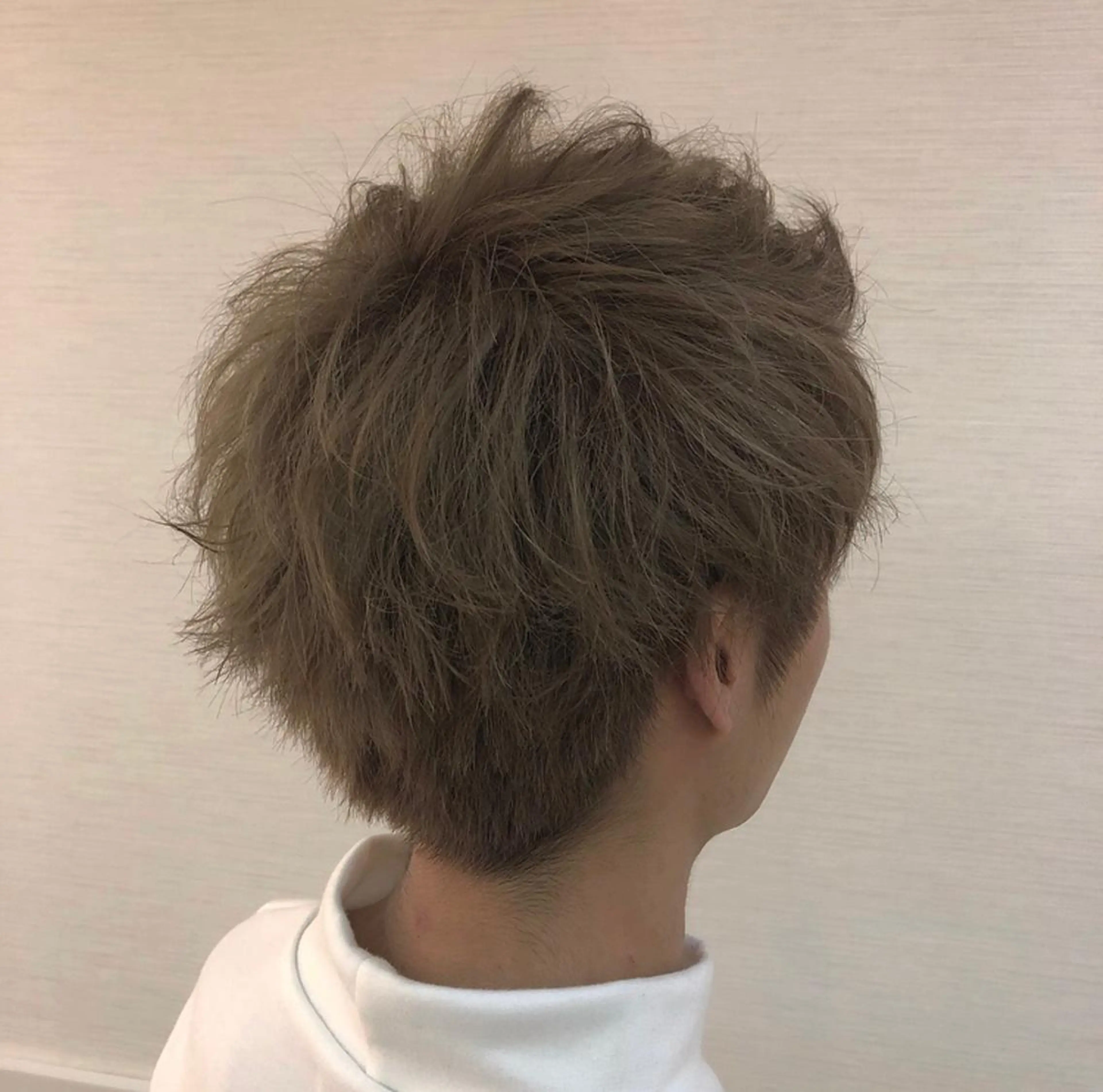 ショート カラー メンズ 大野 翼のヘアスタイル