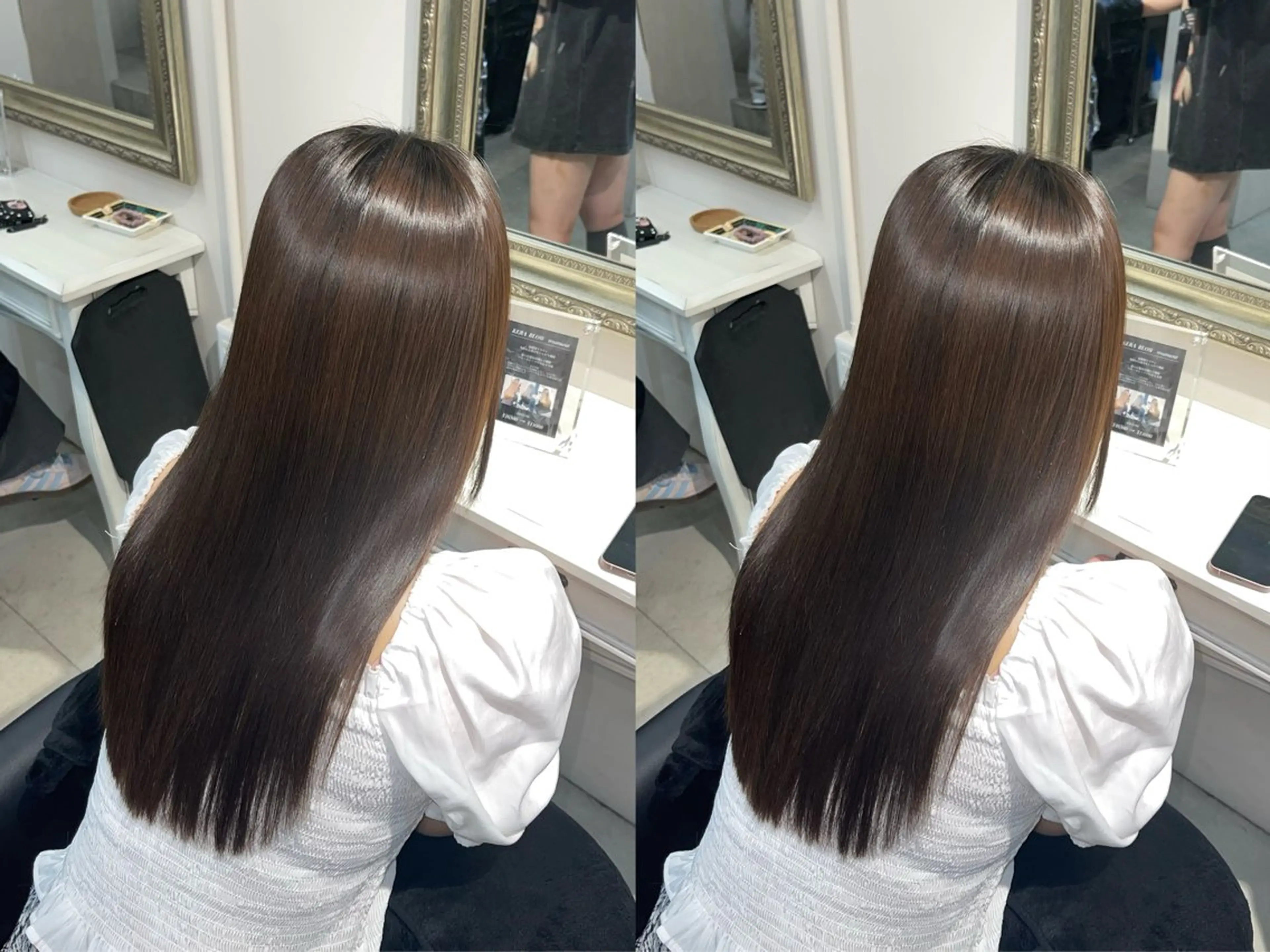 ロング カラー カット 縮毛矯正 トリートメント レイヤー/ 髪質改善/NENEのヘアスタイル
