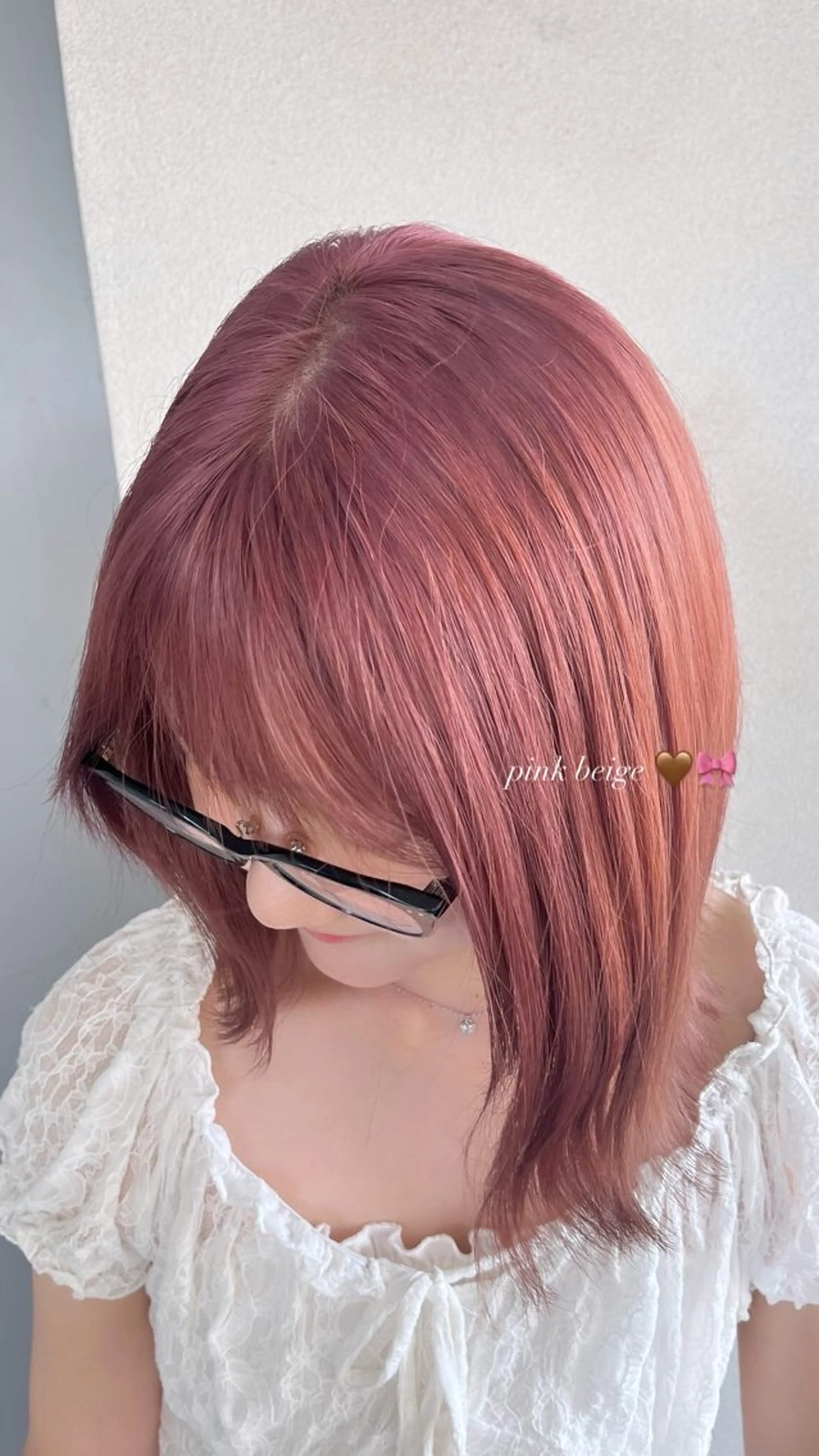 ショート カラー 🎨𖥔ׁTOMO♡ 🎀ゆるふわガーリーのヘアスタイル