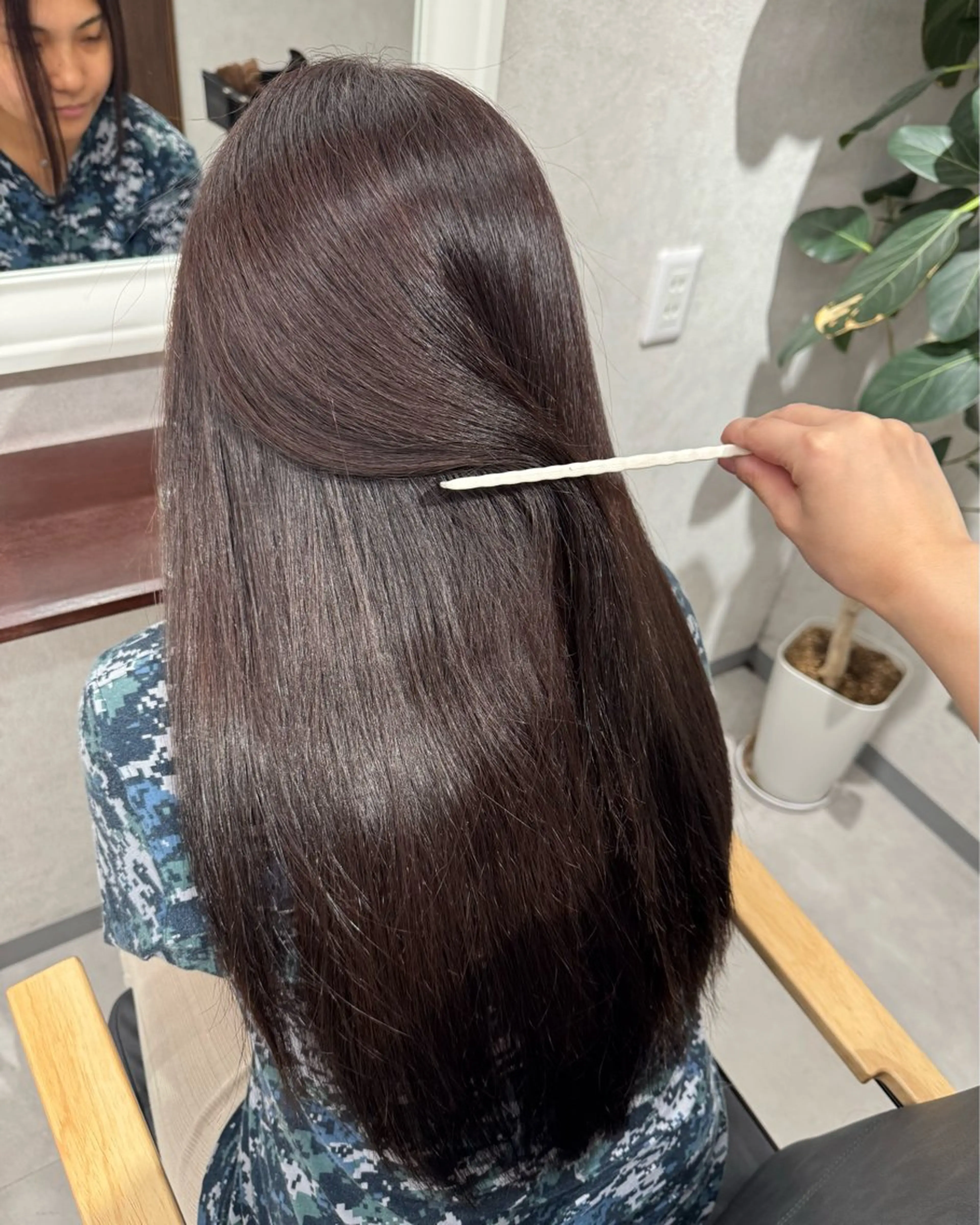 カラー 🩵透明感カラー／ 銀座／mayu🩵のヘアスタイル