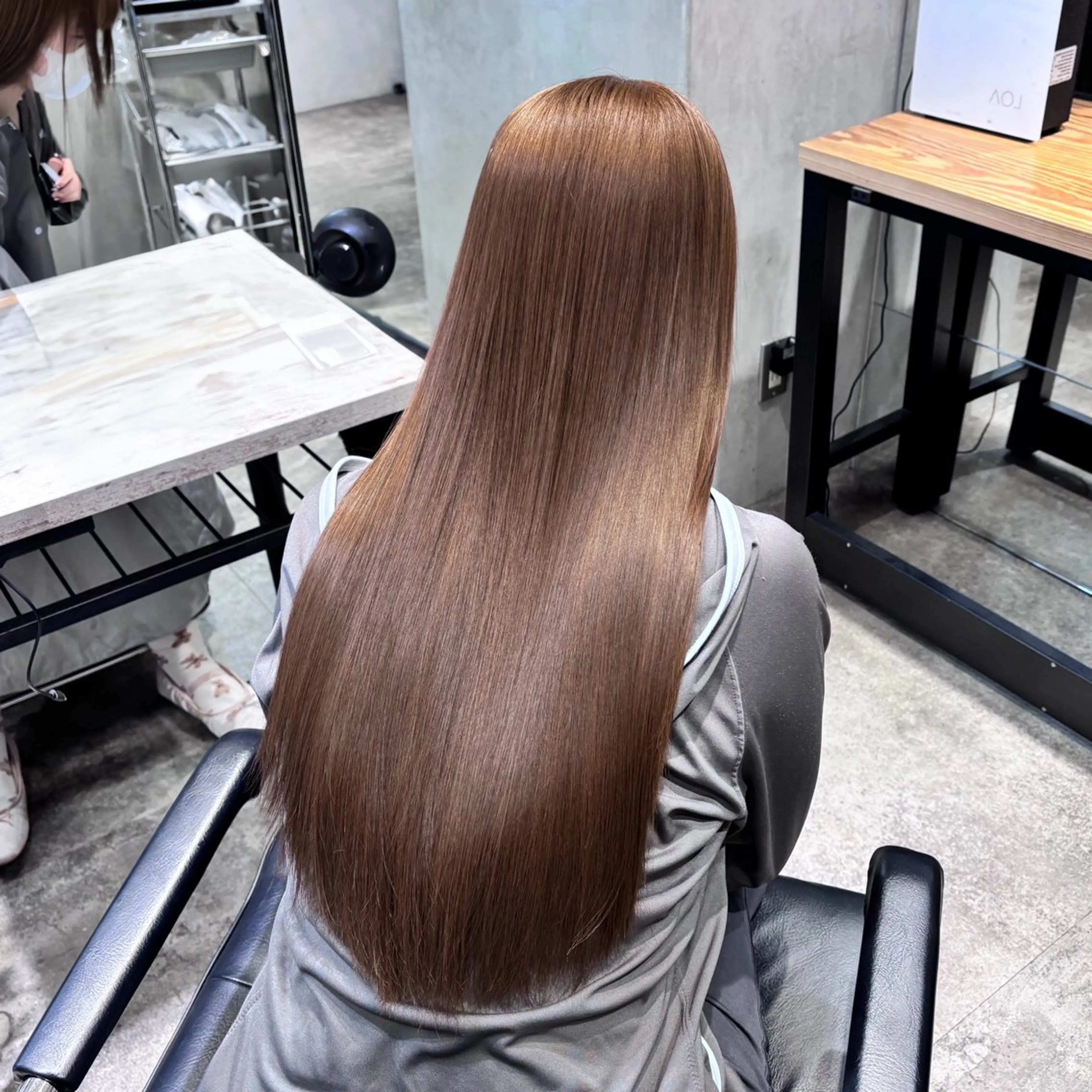 ロング カラー ヘアアレンジ ベージュカラー ブリーチ ダブルカラー ブリーチなしカラー ヘアカラー トリートメント 🥀ブリーチ× エクステ🥀あかりのヘアスタイル