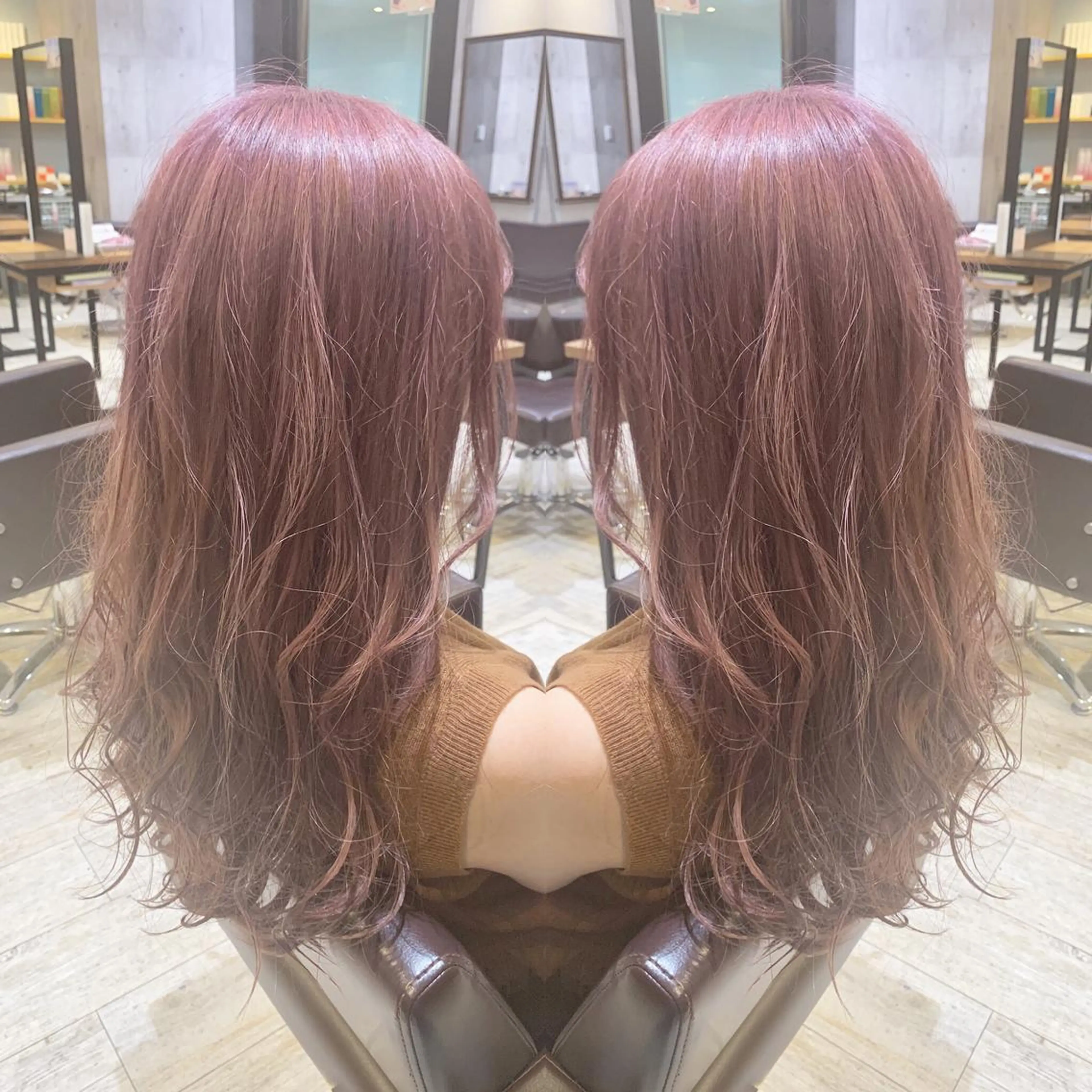 ロング カラー パーマ ヘアアレンジ メンズ キッズ ネイル マツエク・マツパ ヘアカラー トリートメント MODEK's西宮店 マネージャー神道有基のヘアスタイル