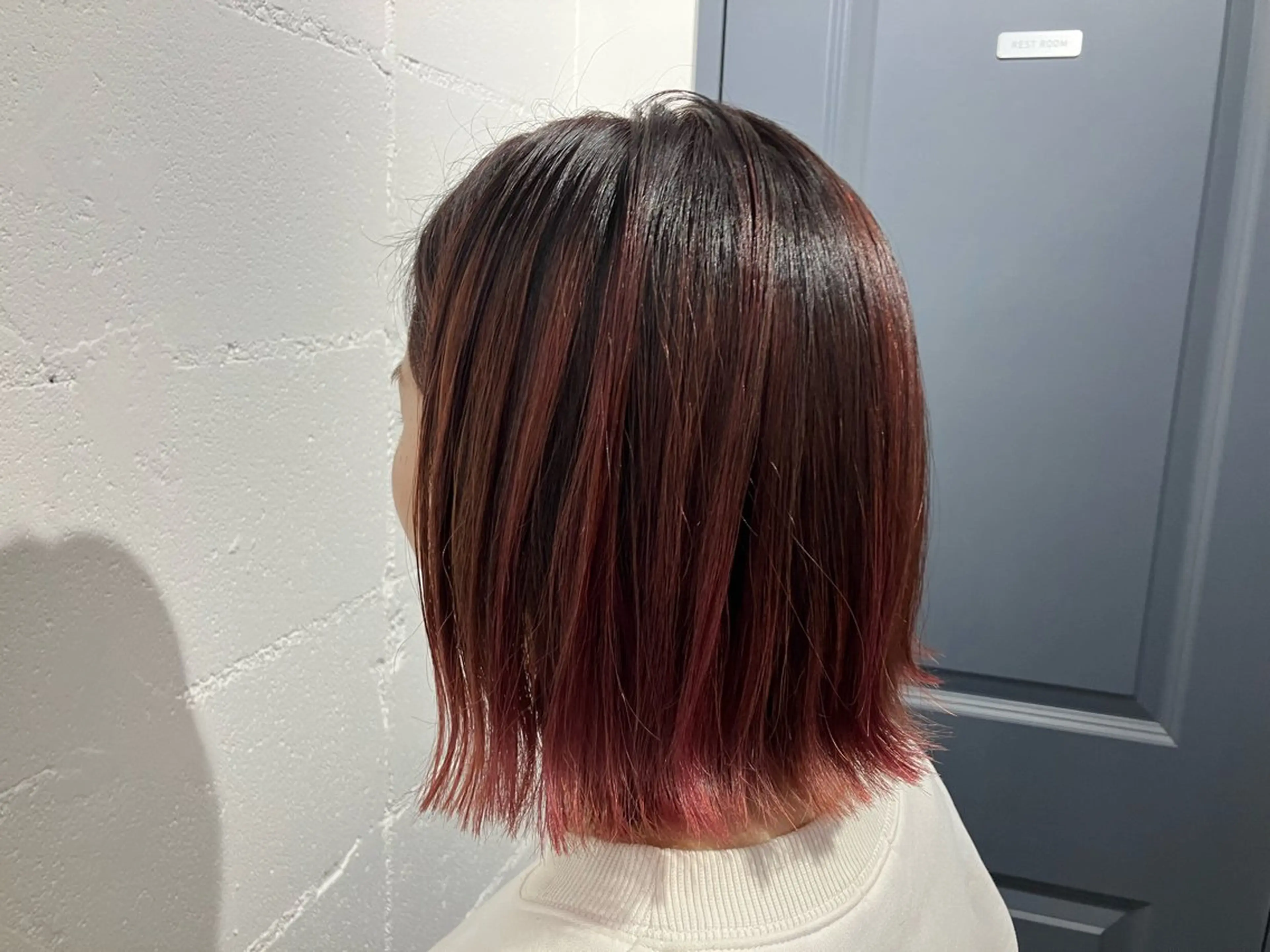 ショート カット ヘアカラー メンズパーマ shell 宮下のヘアスタイル
