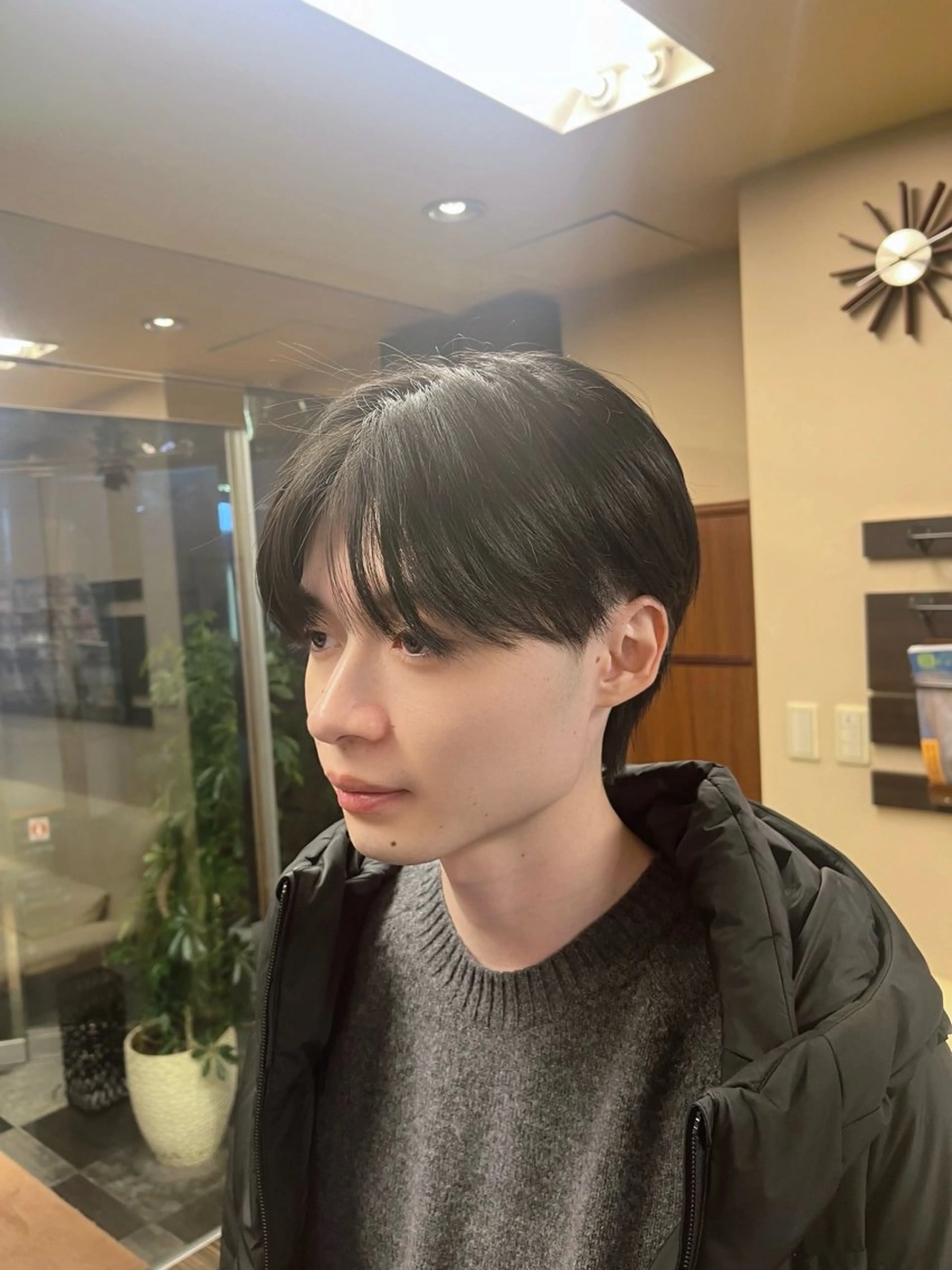 メンズ カット トリートメント 森 ハリス誠一のヘアスタイル
