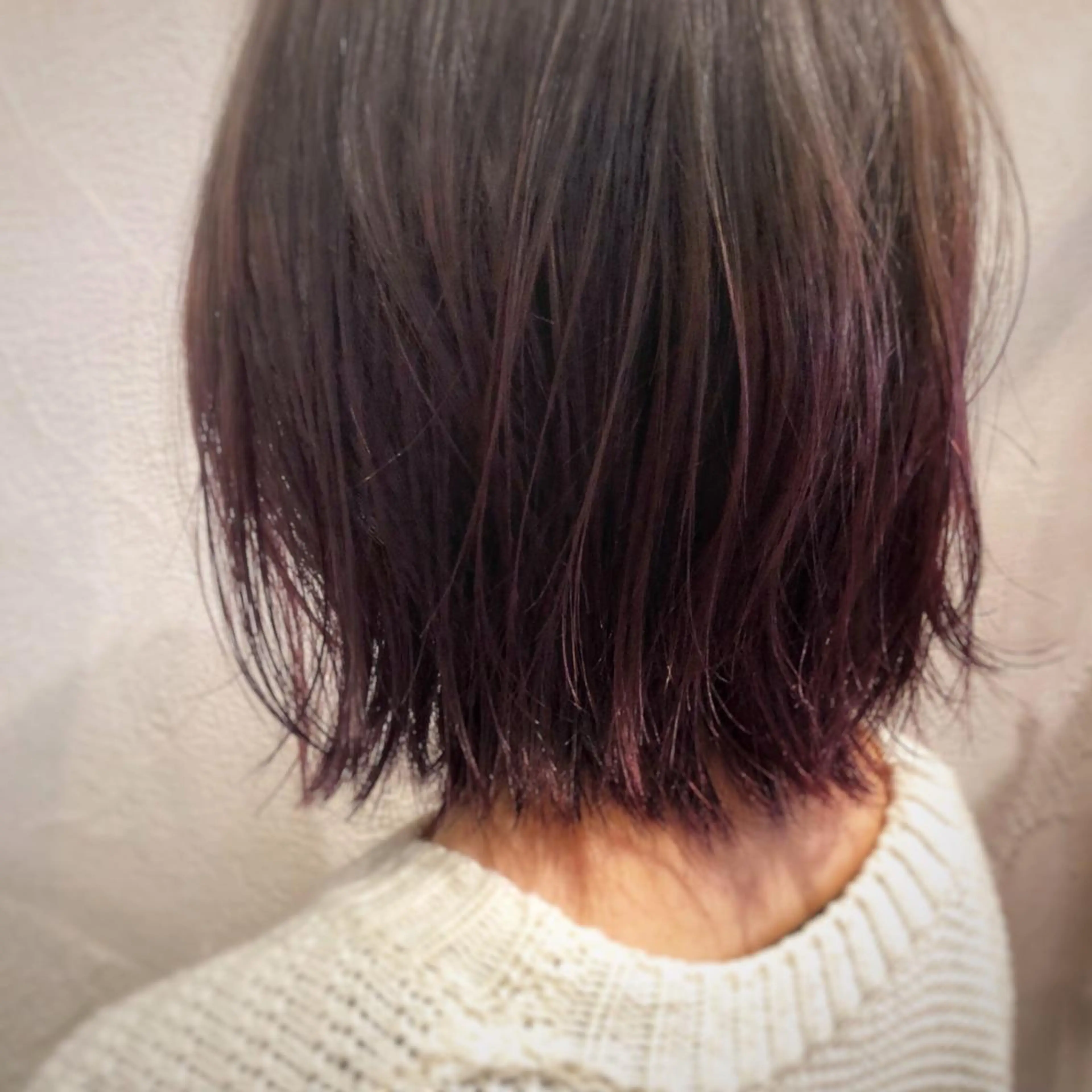 ミディアム カット ヘアカラー CUORE クオーレのヘアスタイル