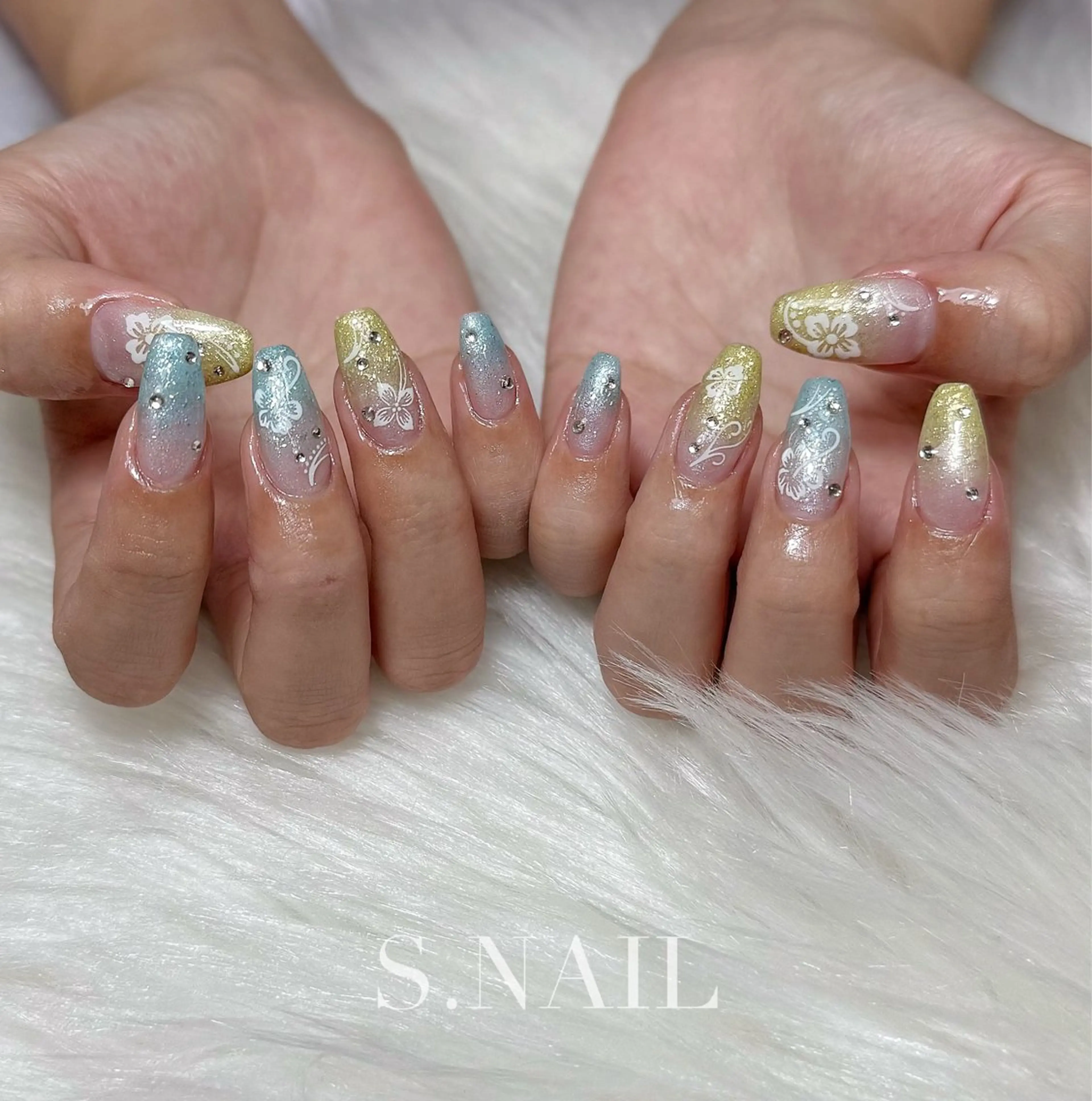 ネイル ハンドネイル S♡NAIL所属・S.NAIL Suuのネイルデザイン