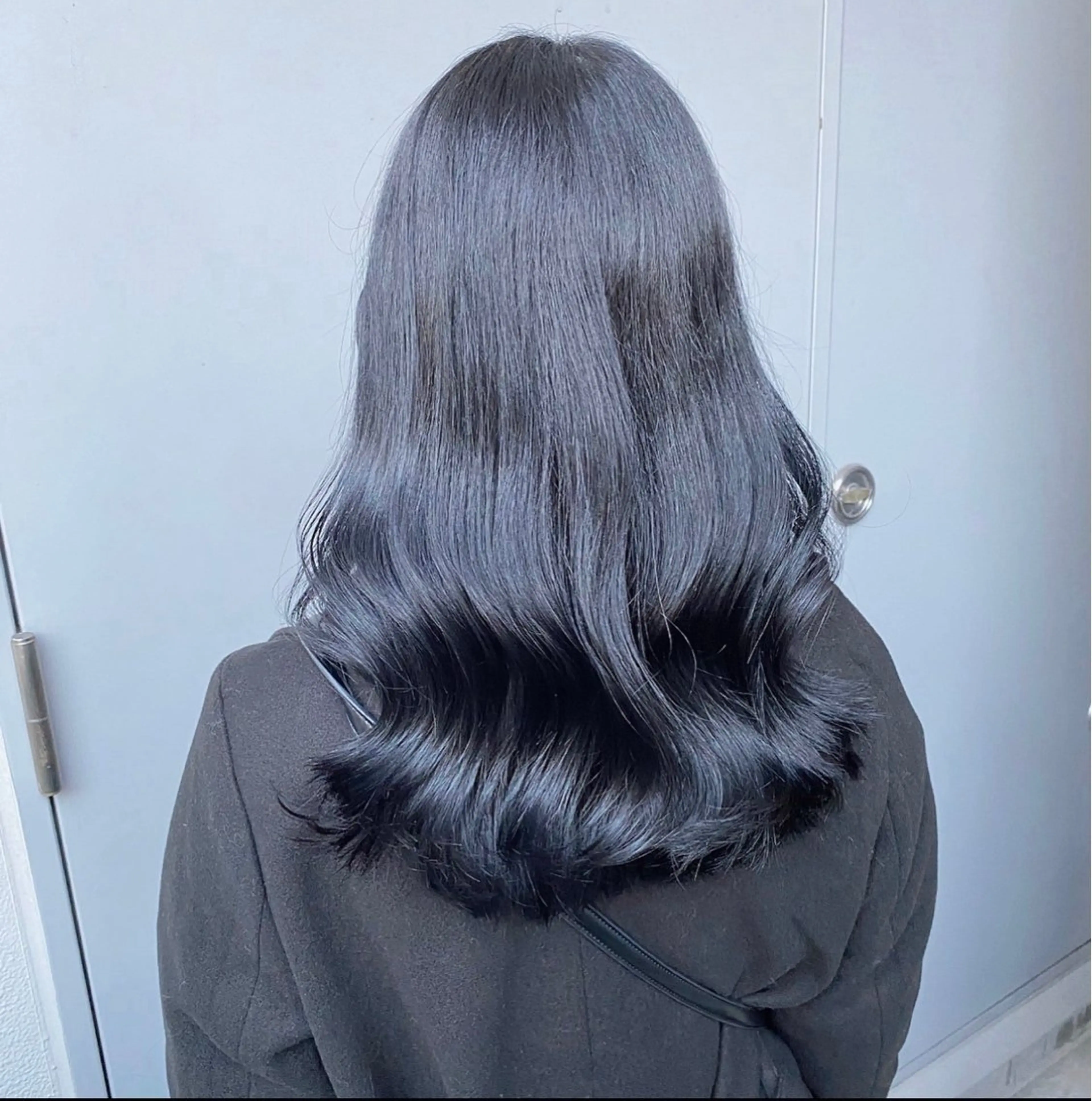 ロング カラー 🟦ニュアンス/メン ズパーマ横浜🟦のヘアスタイル
